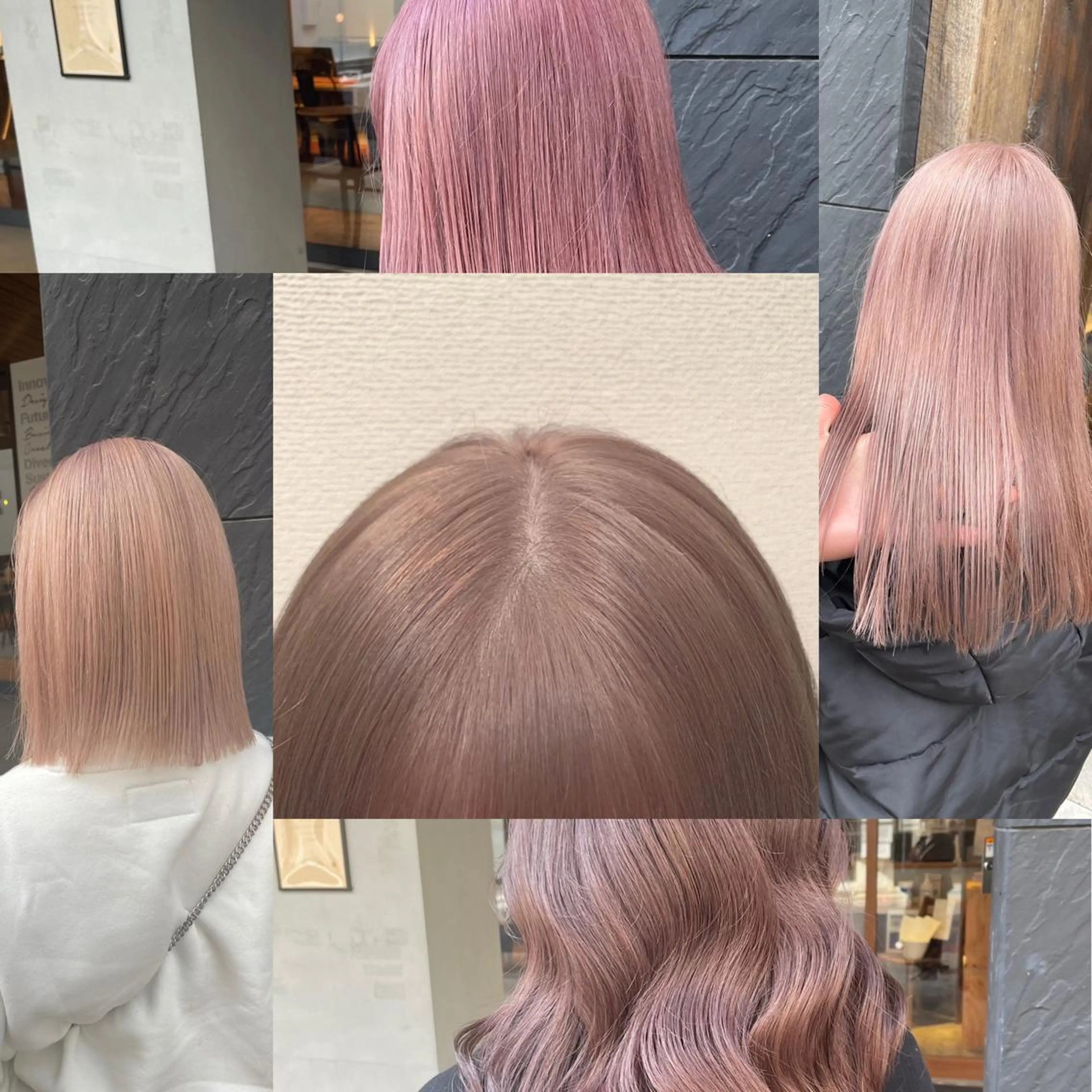 ケアブリーチ+カラー+3STEP補強トリートメントの写真