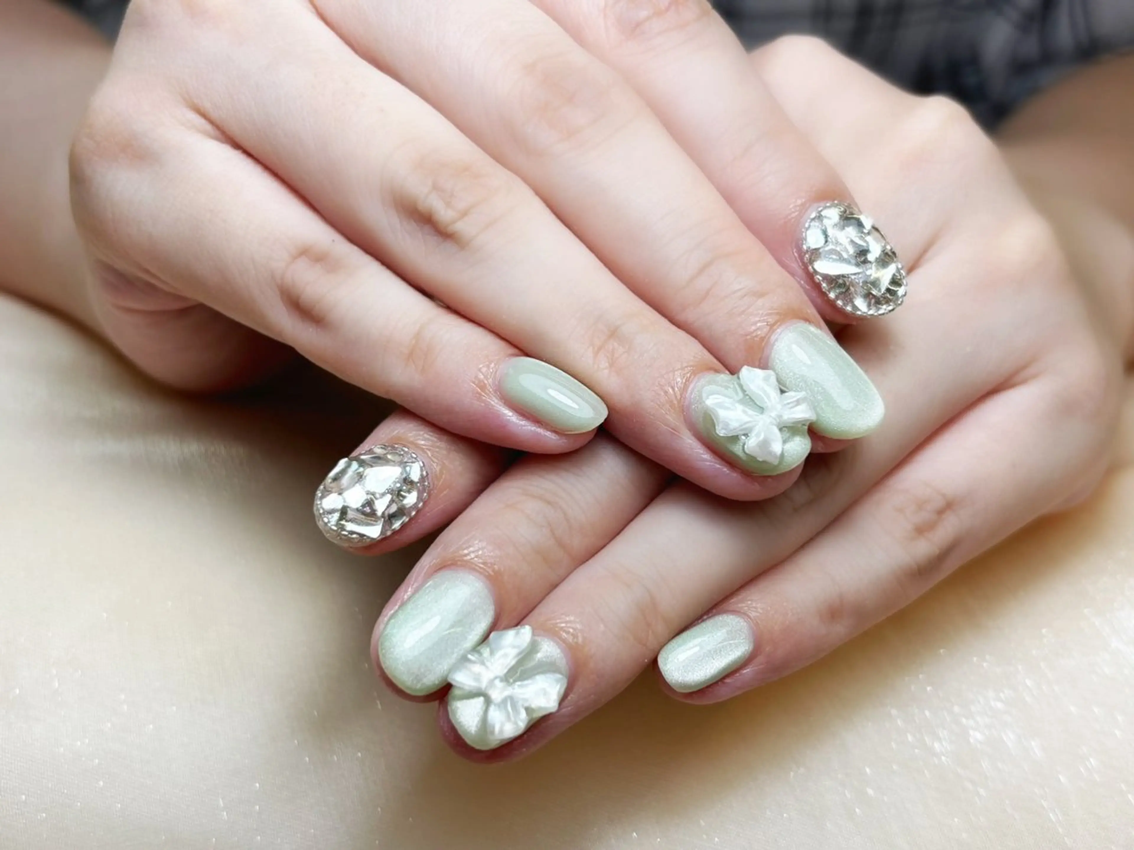 ショート ハンドネイル J&C  Nail所属・J&C Nail Salonのネイルデザイン