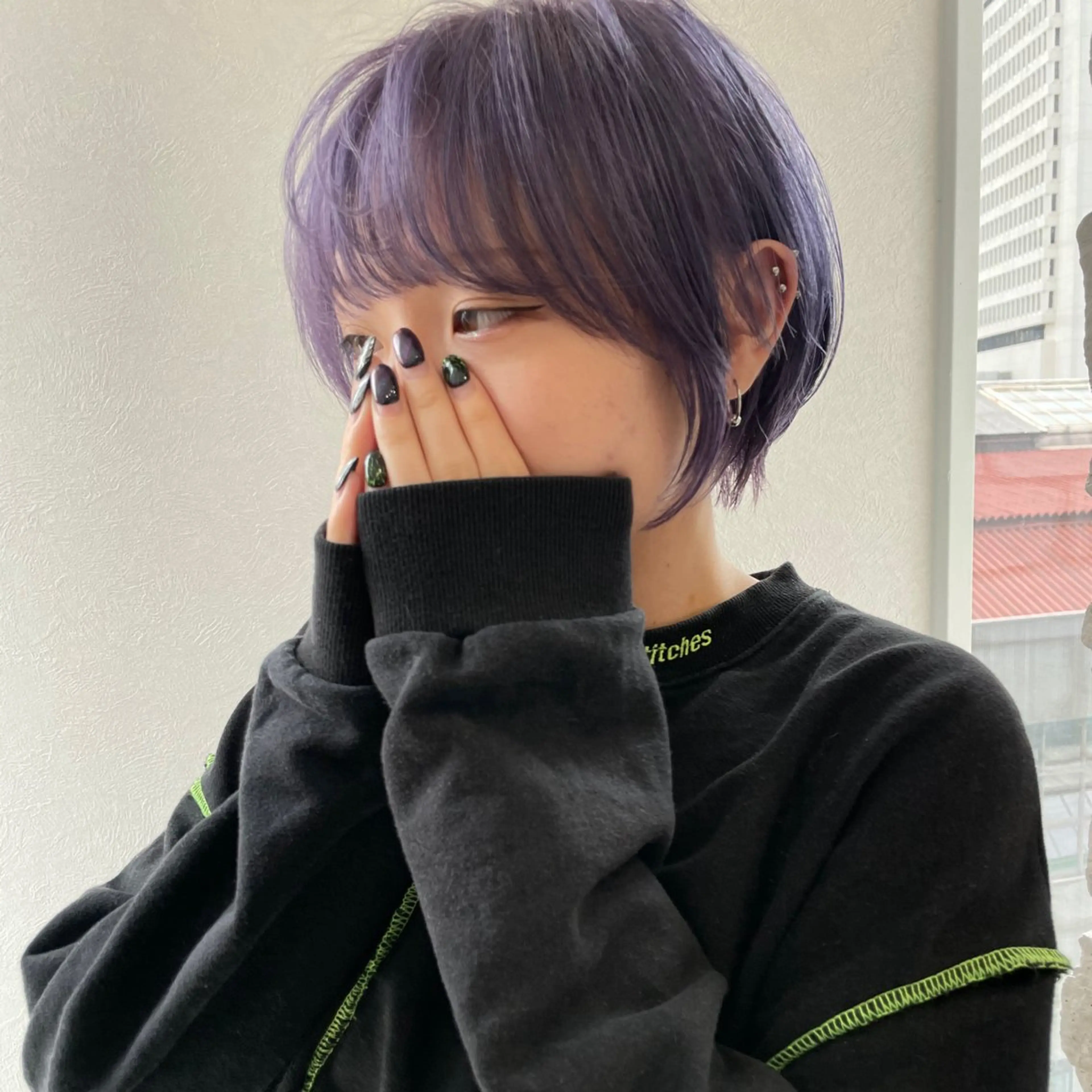 ショート ボブ 髪質改善 韓国風ヘア ショートヘア カット ヘアカラー トリートメント 🎗️comoda 神戸三宮 髪質改善のヘアスタイル