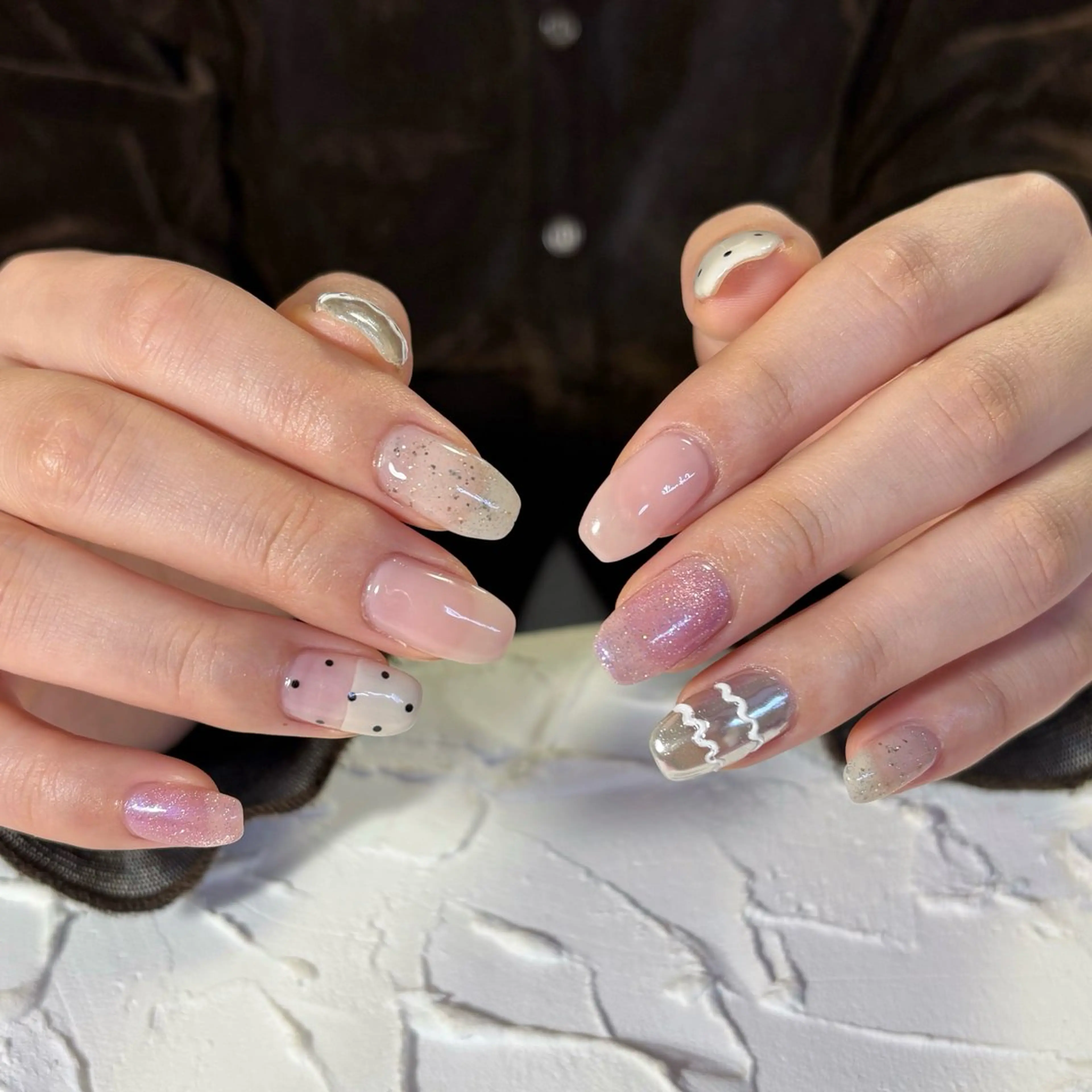 ネイル ハンドネイル Lofinails ちひろのネイルデザイン