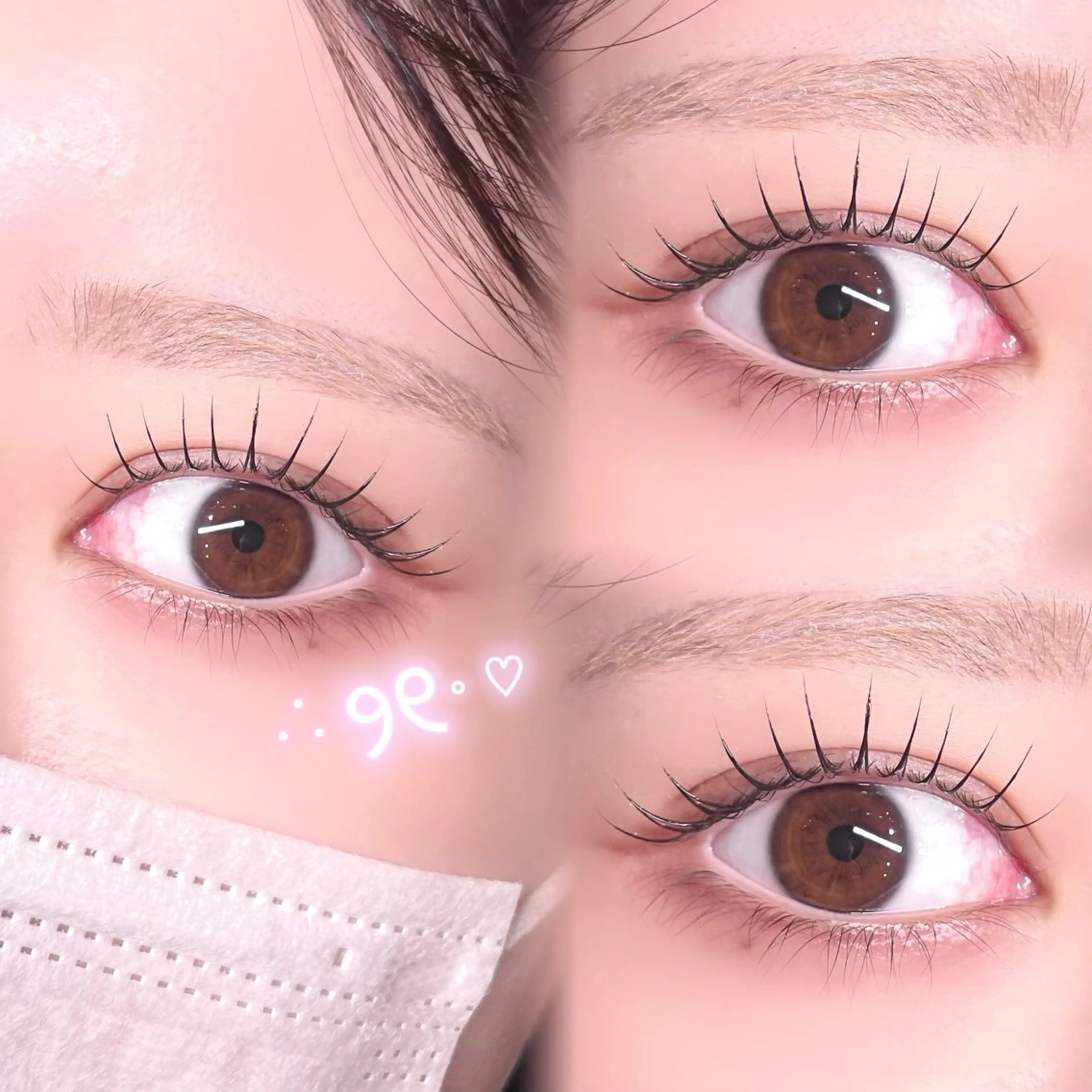 マツエク・マツパ パリエク 💗NANASEのマツエク・マツパデザイン