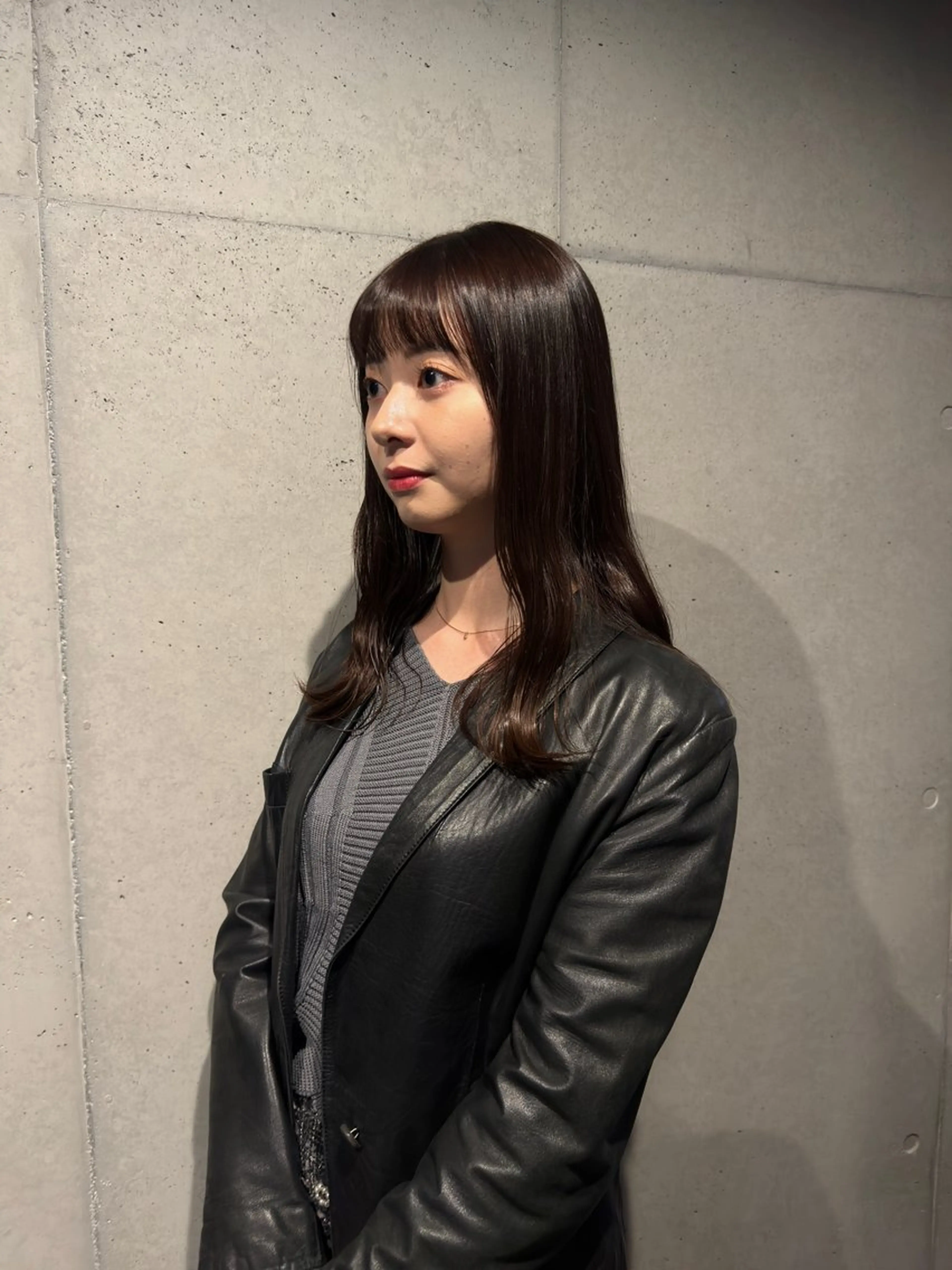 ロング カラー ヘアカラー トリートメント ハイトーン/レイヤー だいちのヘアスタイル