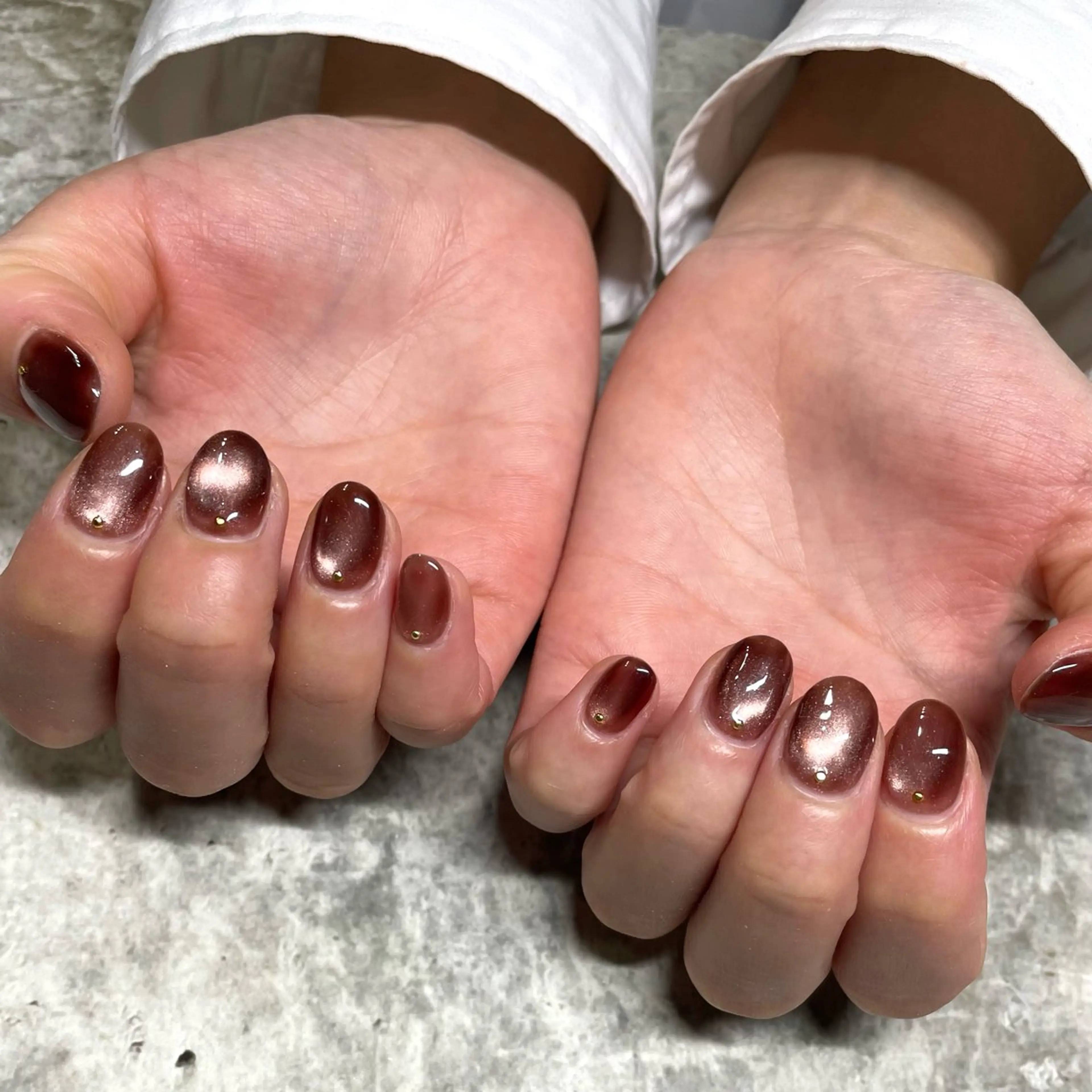 ネイル マグネットネイル IROHA NAIL 横山佳那のネイルデザイン