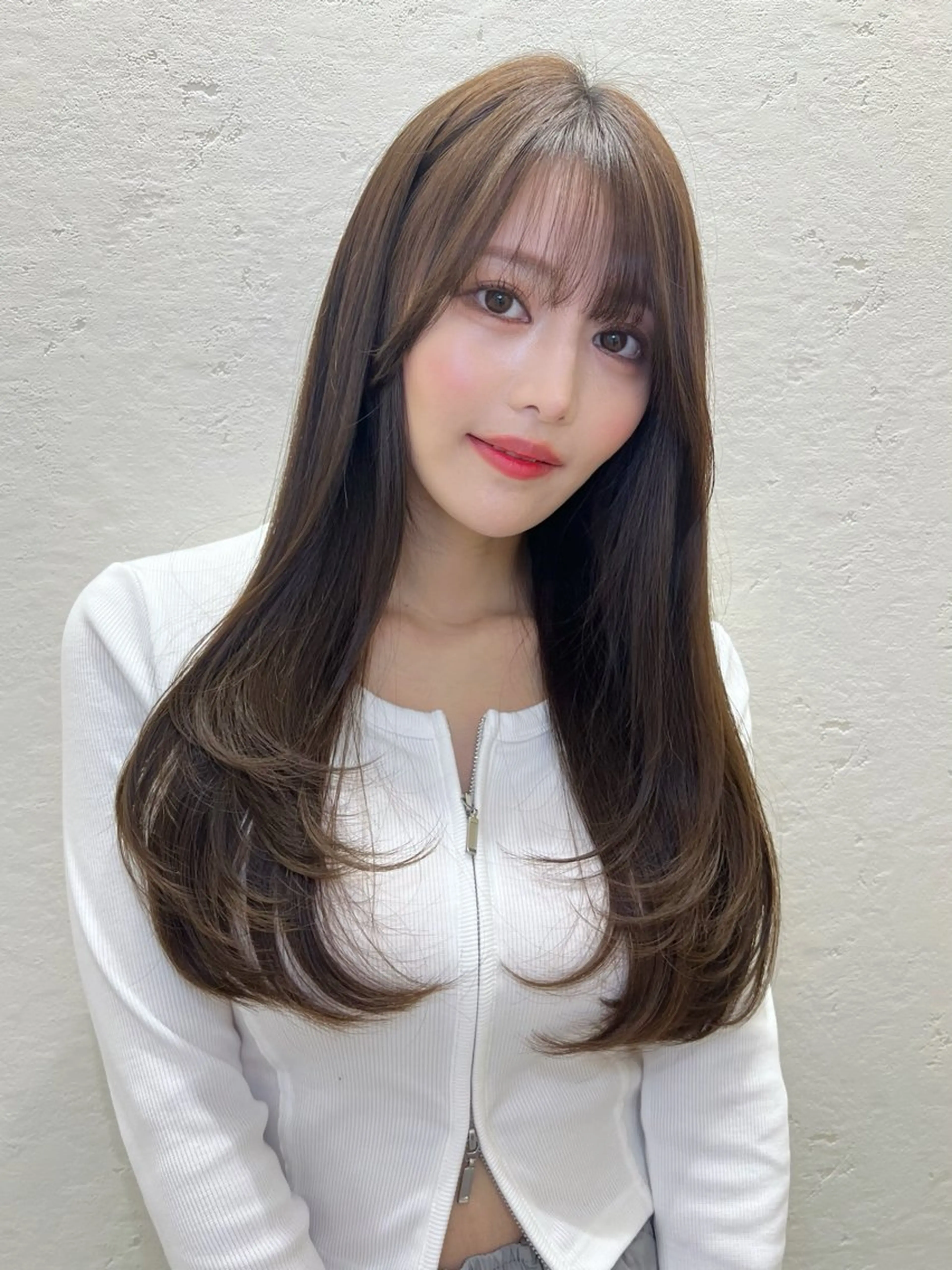 ロング カラー カット ヘアカラー 韓国ヘア×髪質改善 /yoshikaのヘアスタイル