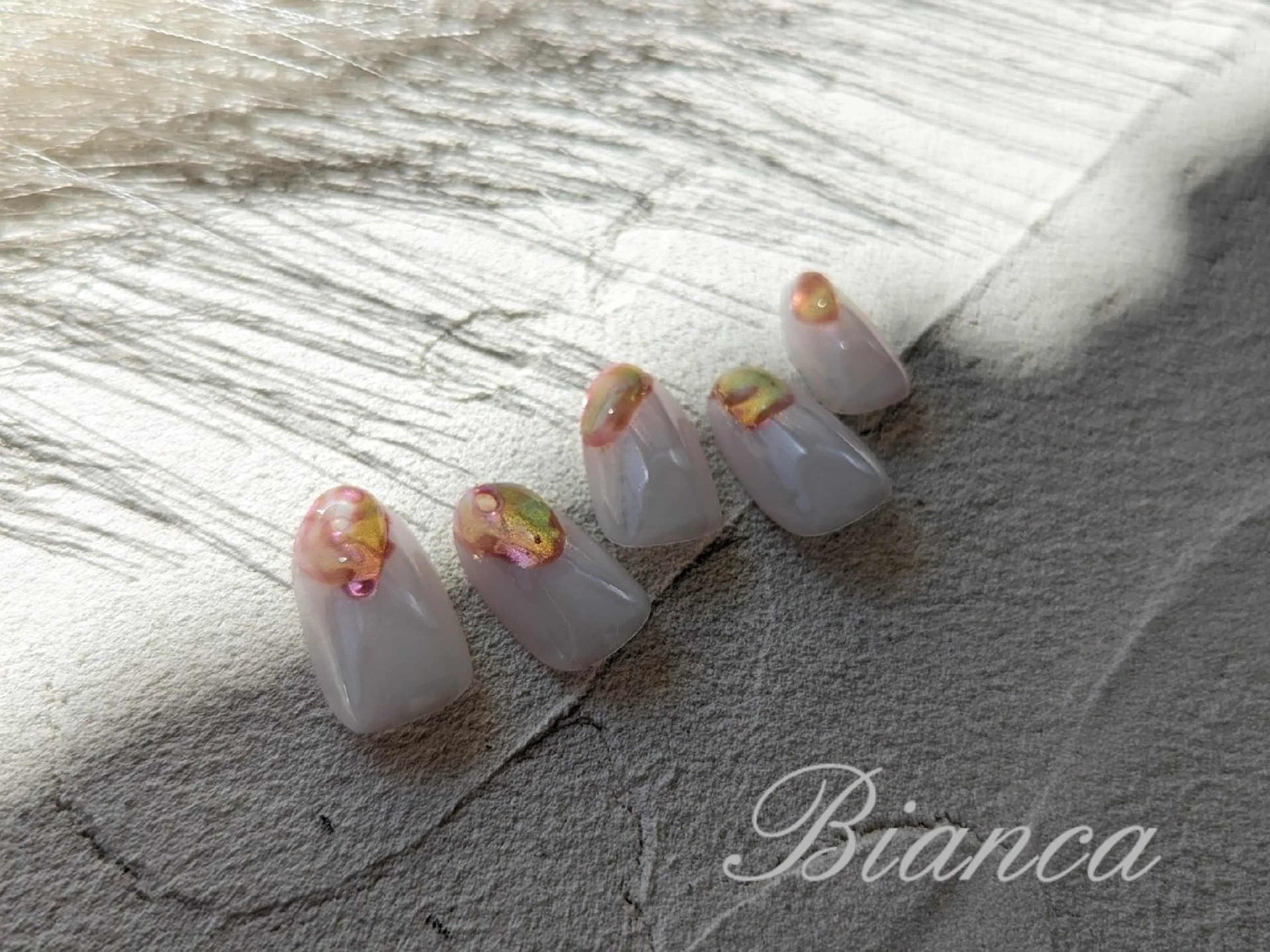 ミディアム Bianca 溝の口 ASANOのネイルデザイン