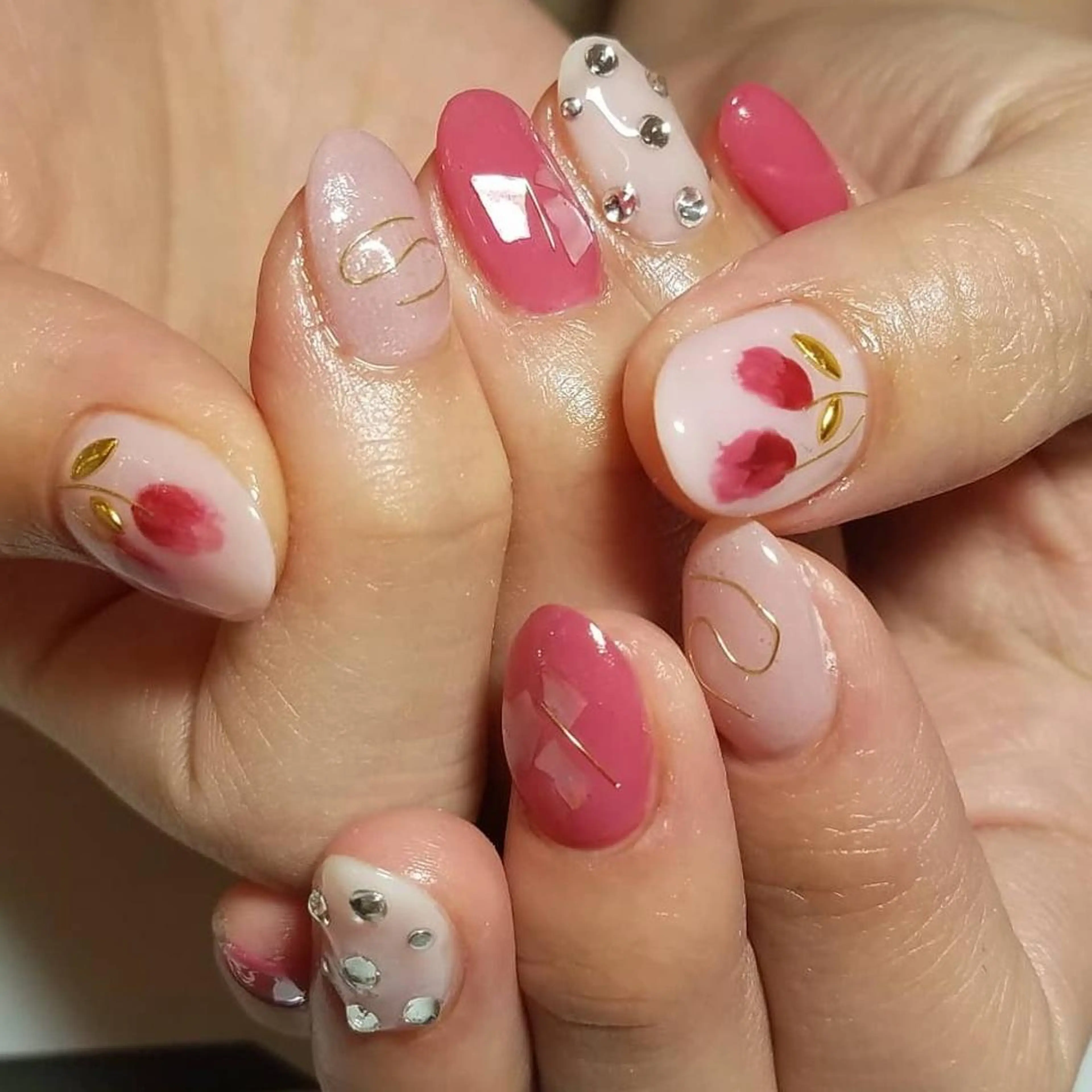 ネイル ハンドネイル JuniNail韓国 ネイリストsuのネイルデザイン