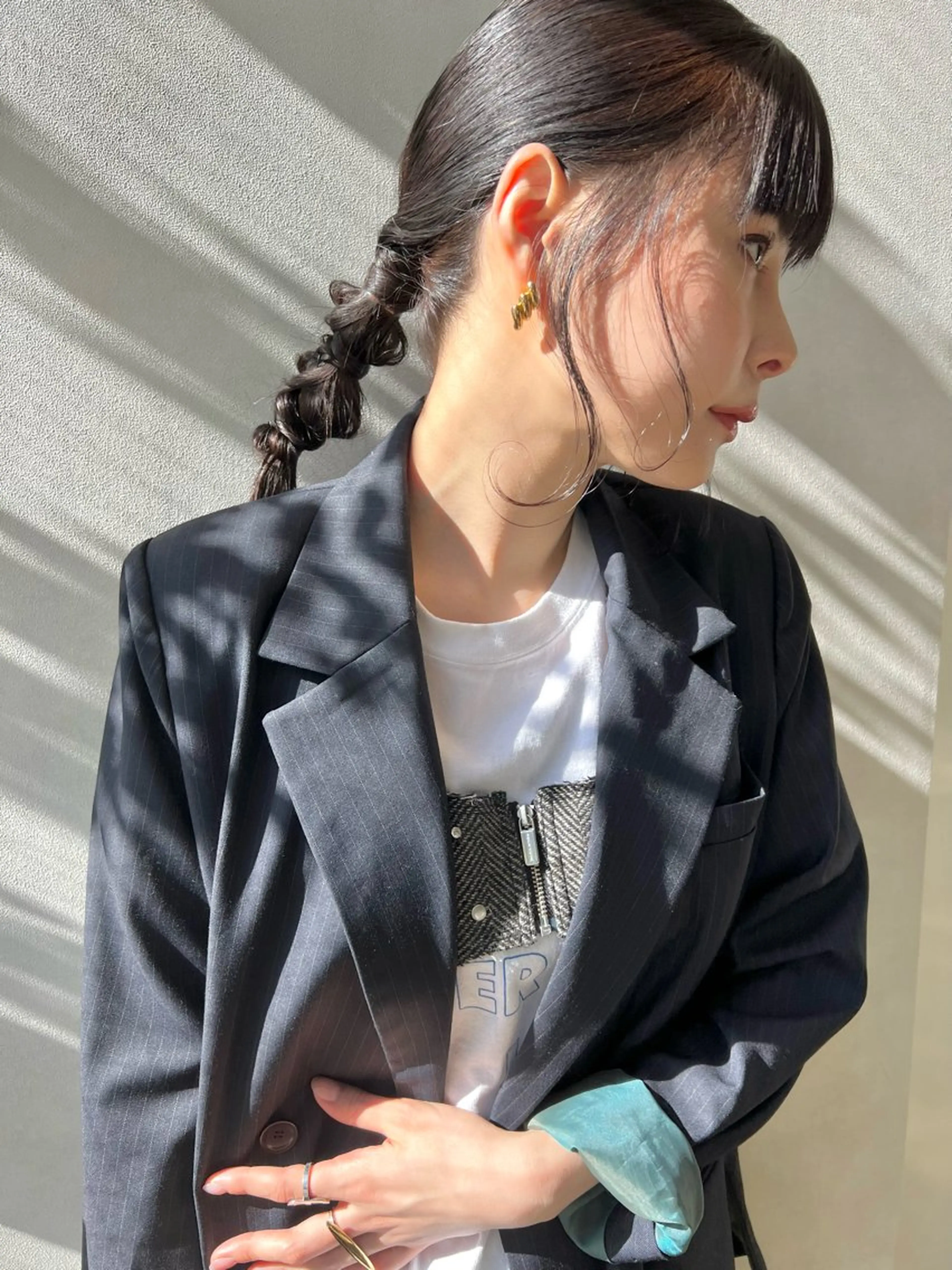 ヘアアレンジ 名駅ヘアセット💎耳 ツボ🦋Wakanaのヘアスタイル