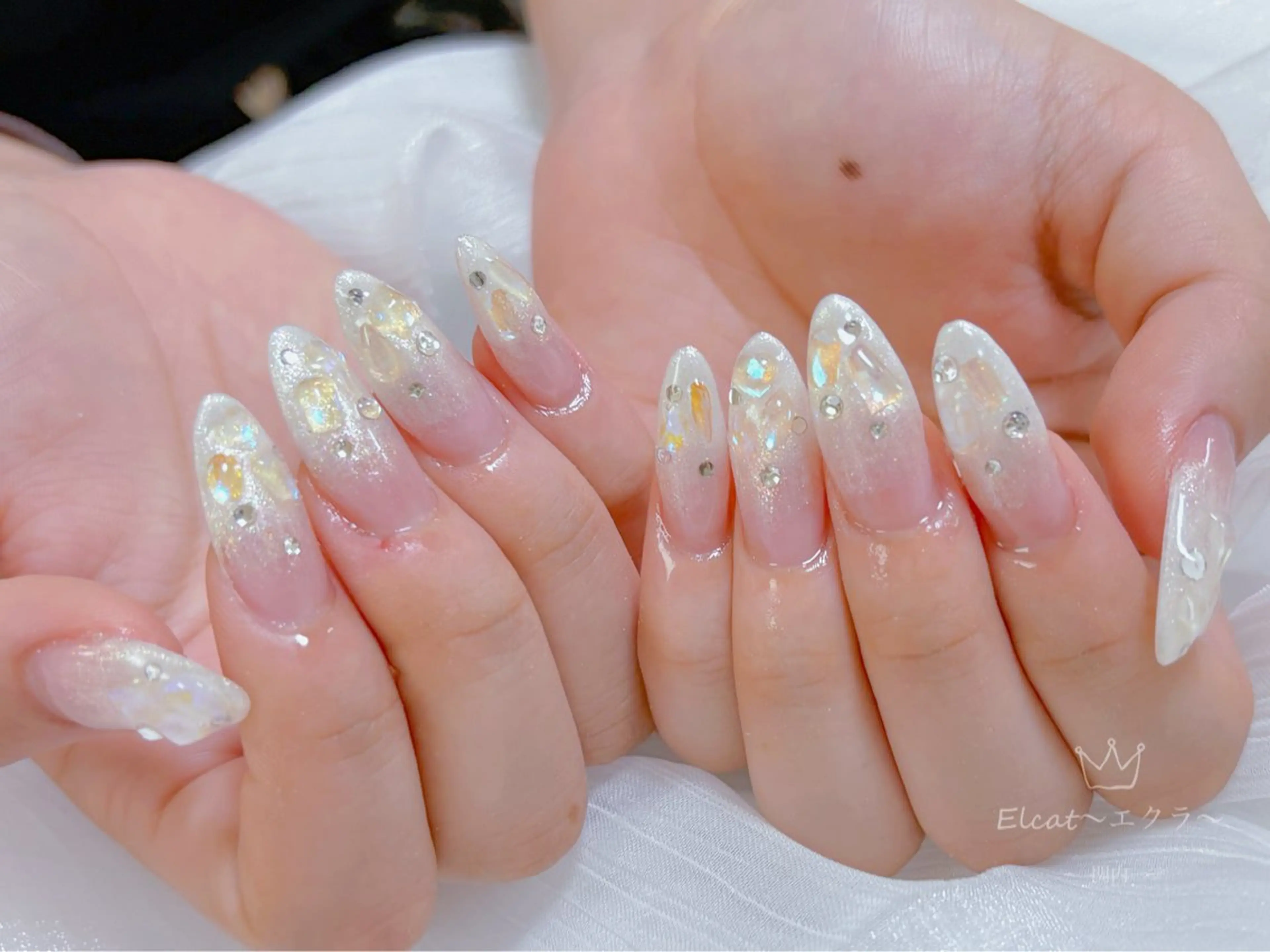 ネイル ハンドネイル ネイルサロンエクラ 🫧Shizukaのネイルデザイン