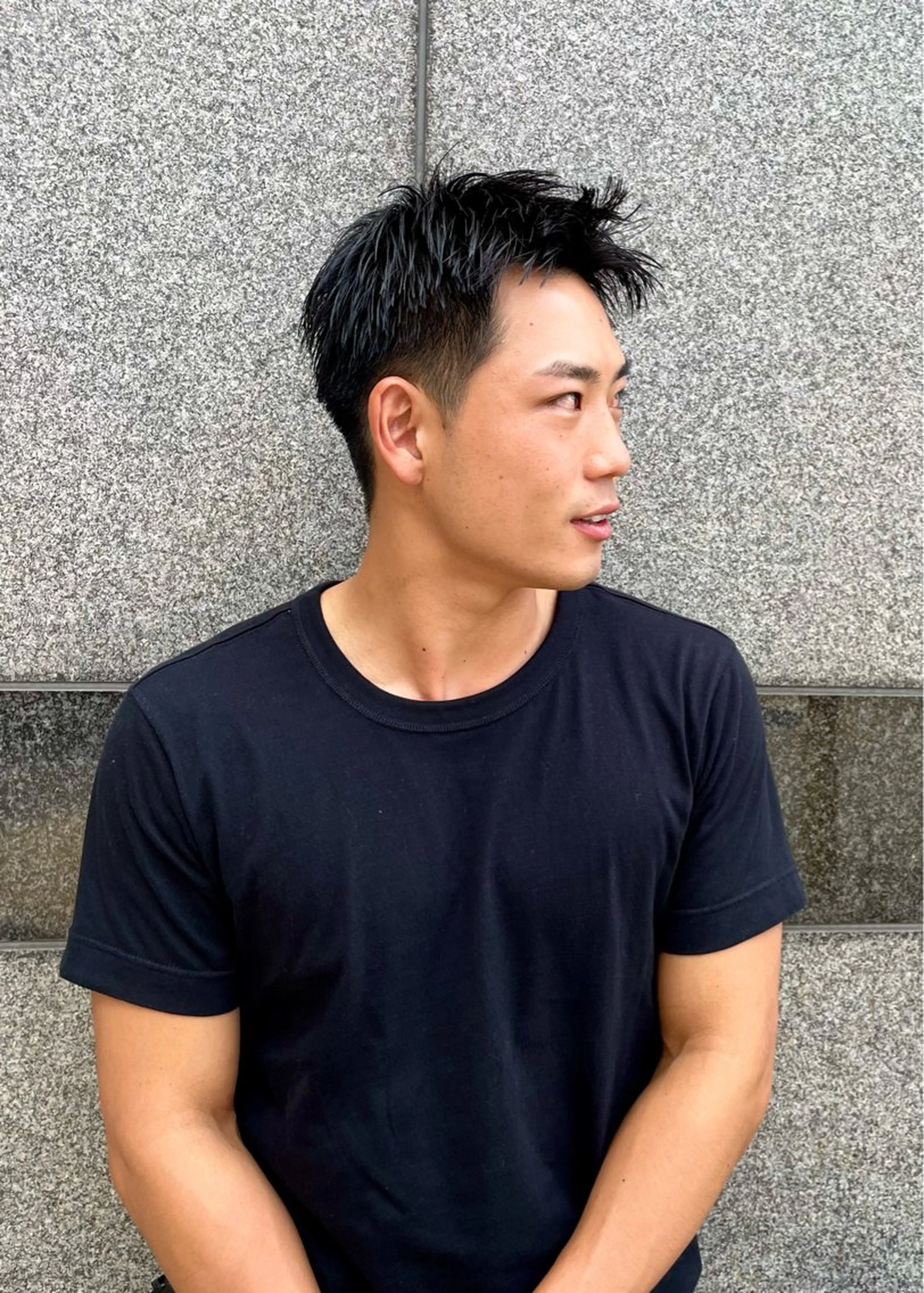 ショート メンズ Lolonois梅田 澤田　葵のヘアスタイル