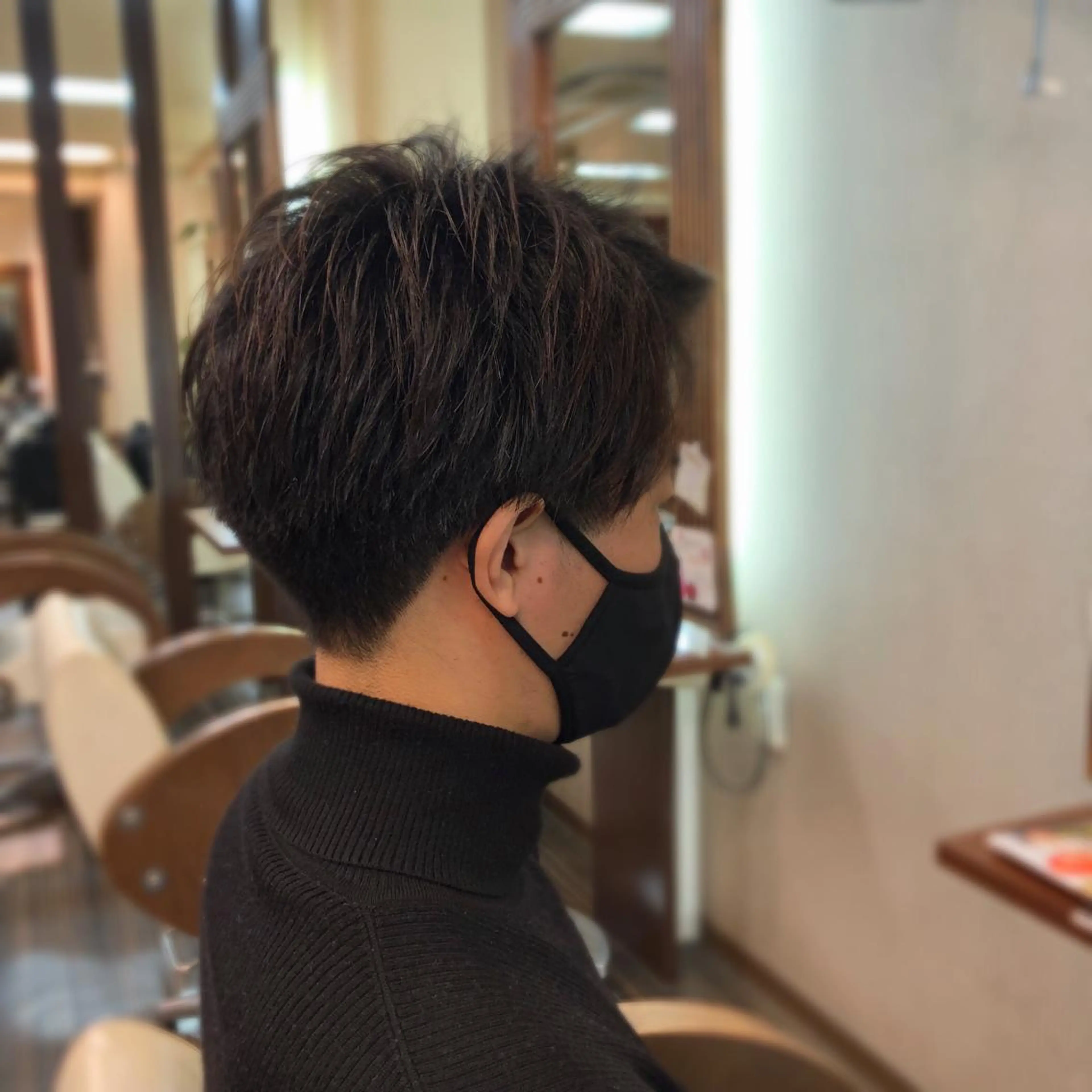 メンズ カット トリートメント 山崎 絵莉香のヘアスタイル