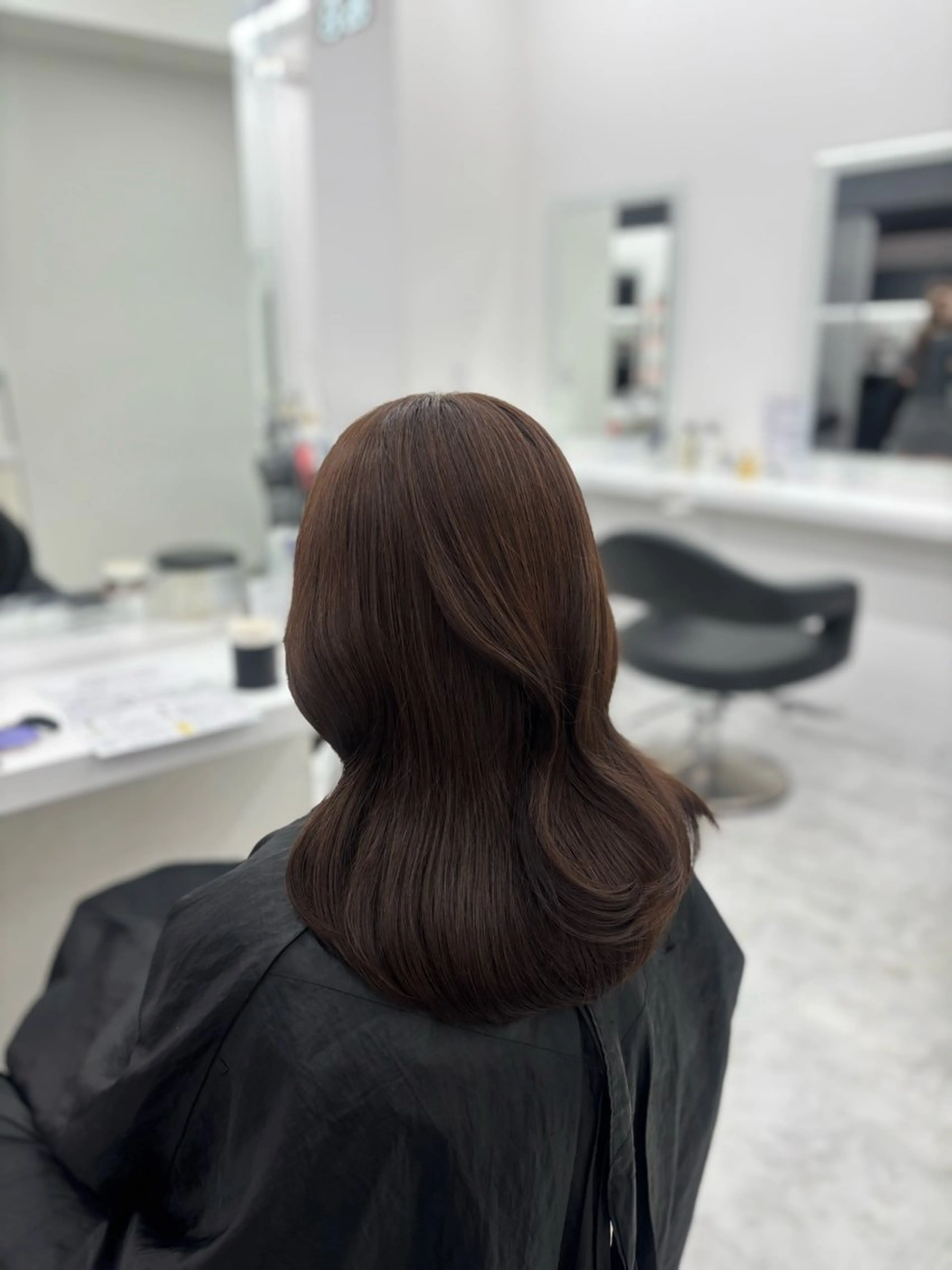 ロング カラー カット ヘアカラー 🤍レイヤー/顔周り 暖色hirari🤍のヘアスタイル
