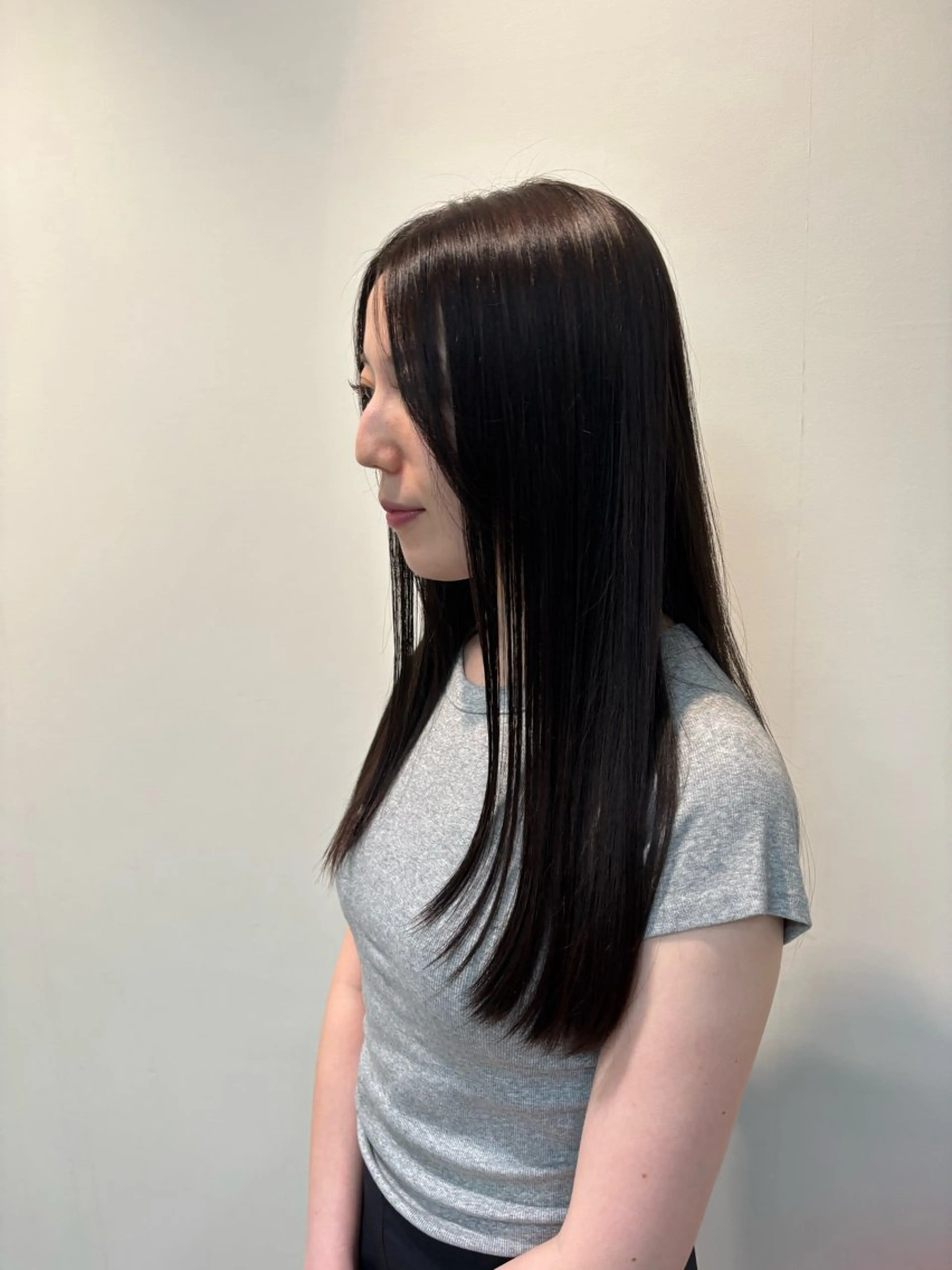 ロング 縮毛矯正 sion karin୨୧˙˳⋆のヘアスタイル