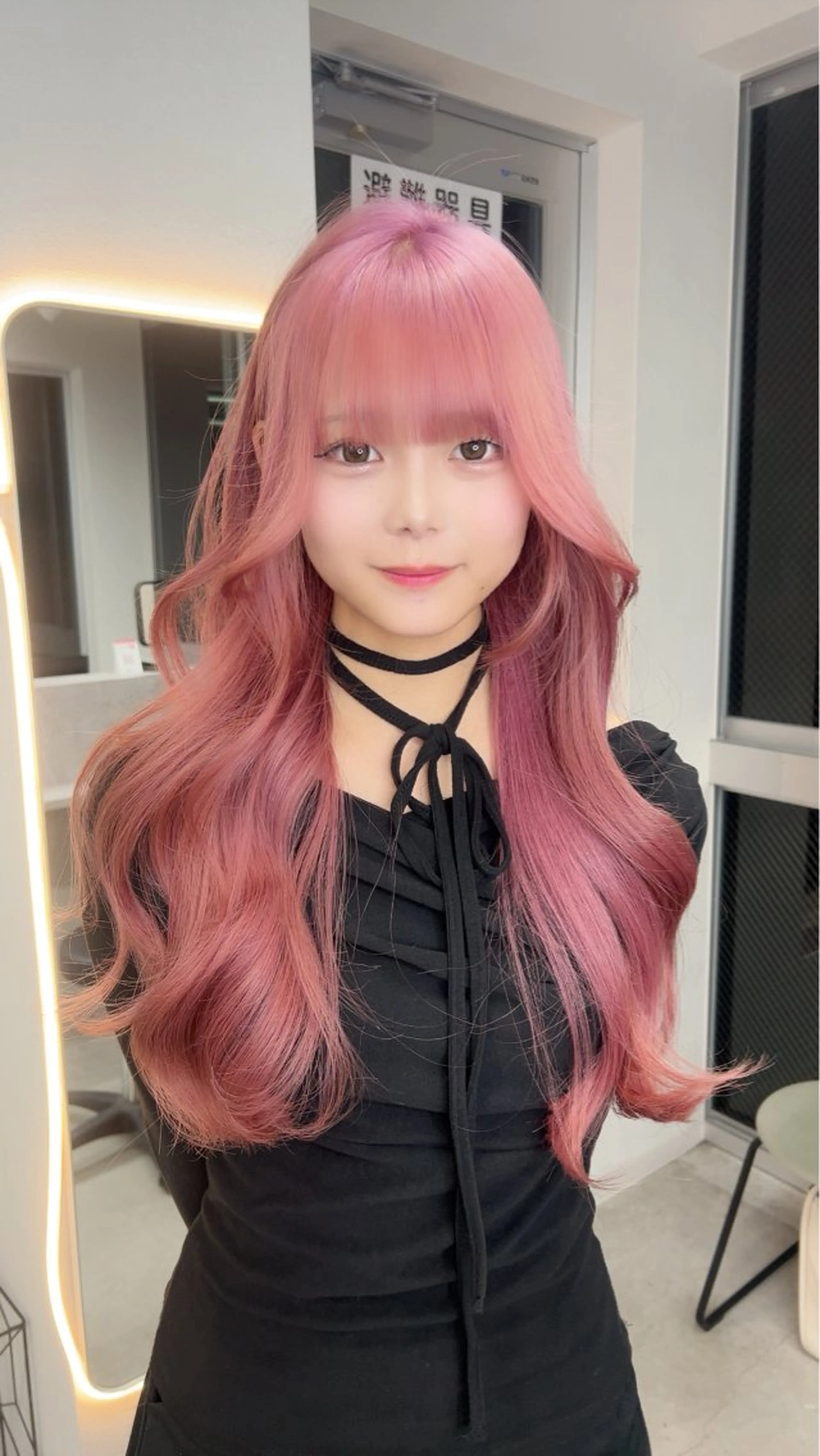 カラー カット ヘアカラー GiseL さあや博多ハイトーンのヘアスタイル