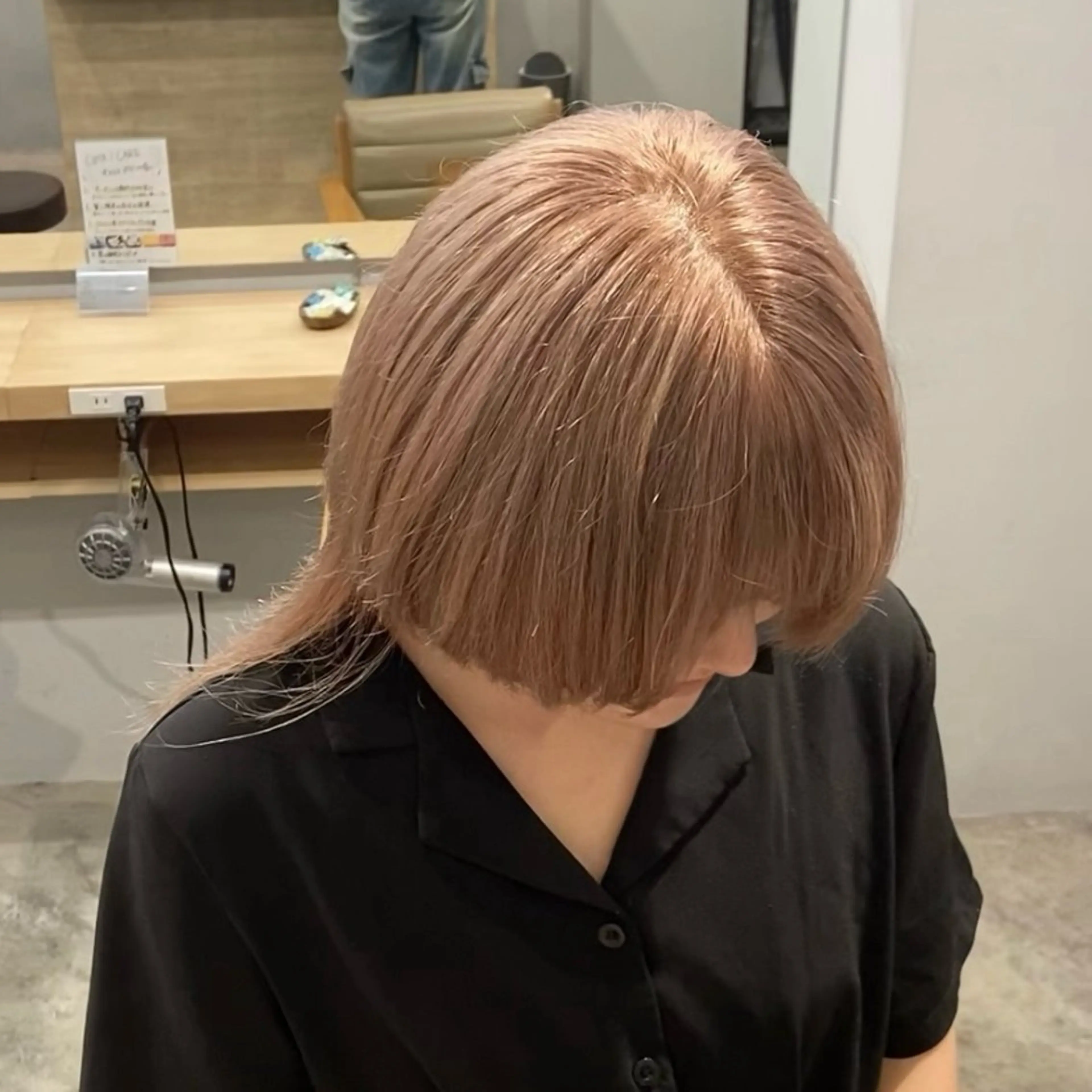 ミディアム EGO 池袋 RIO🖤⋆͛*͛のヘアスタイル