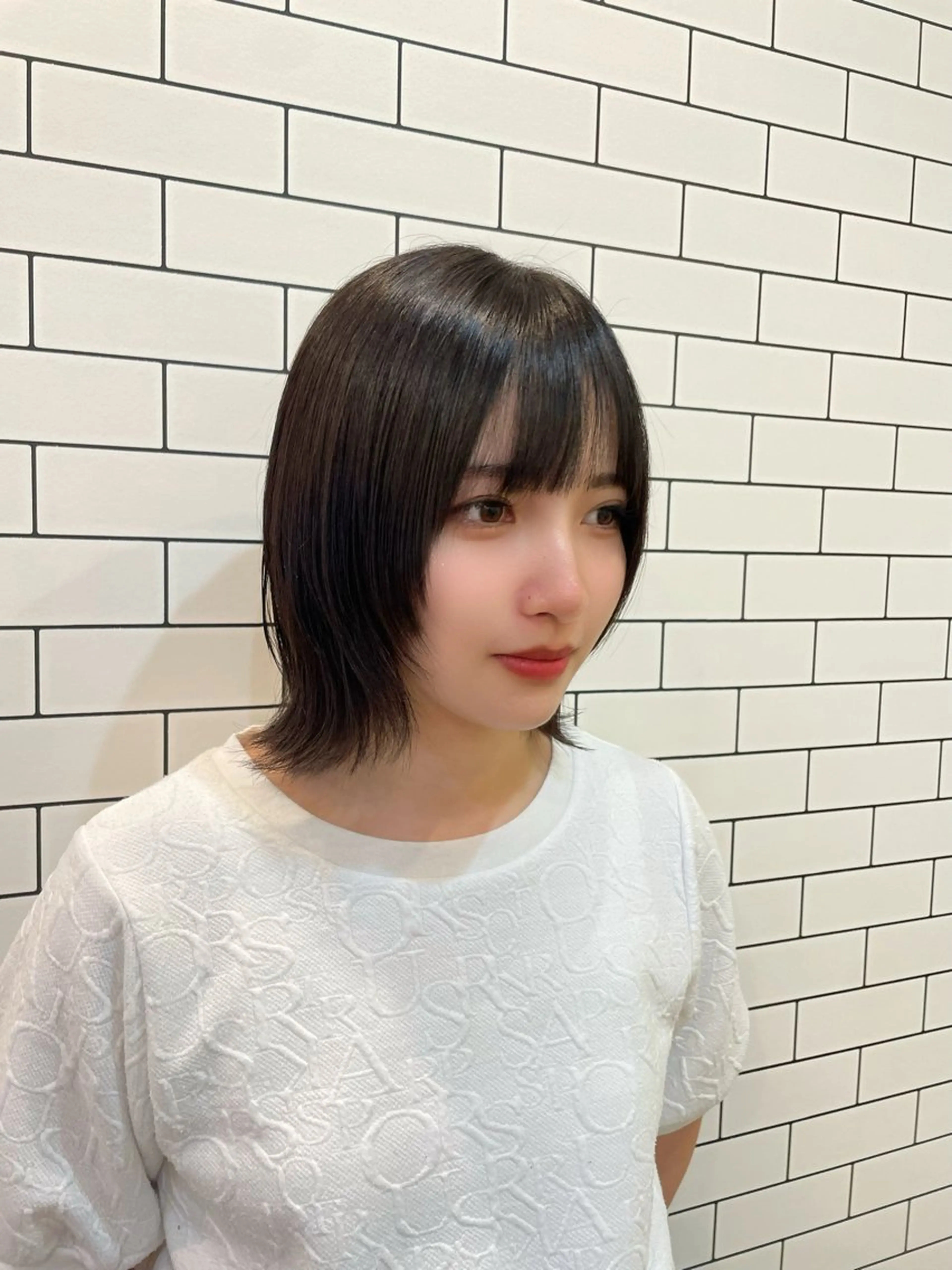ショート カット ヘアカラー トリートメント ﾅﾂﾐ/韓国ヘア/ レイヤーカット🎀のヘアスタイル