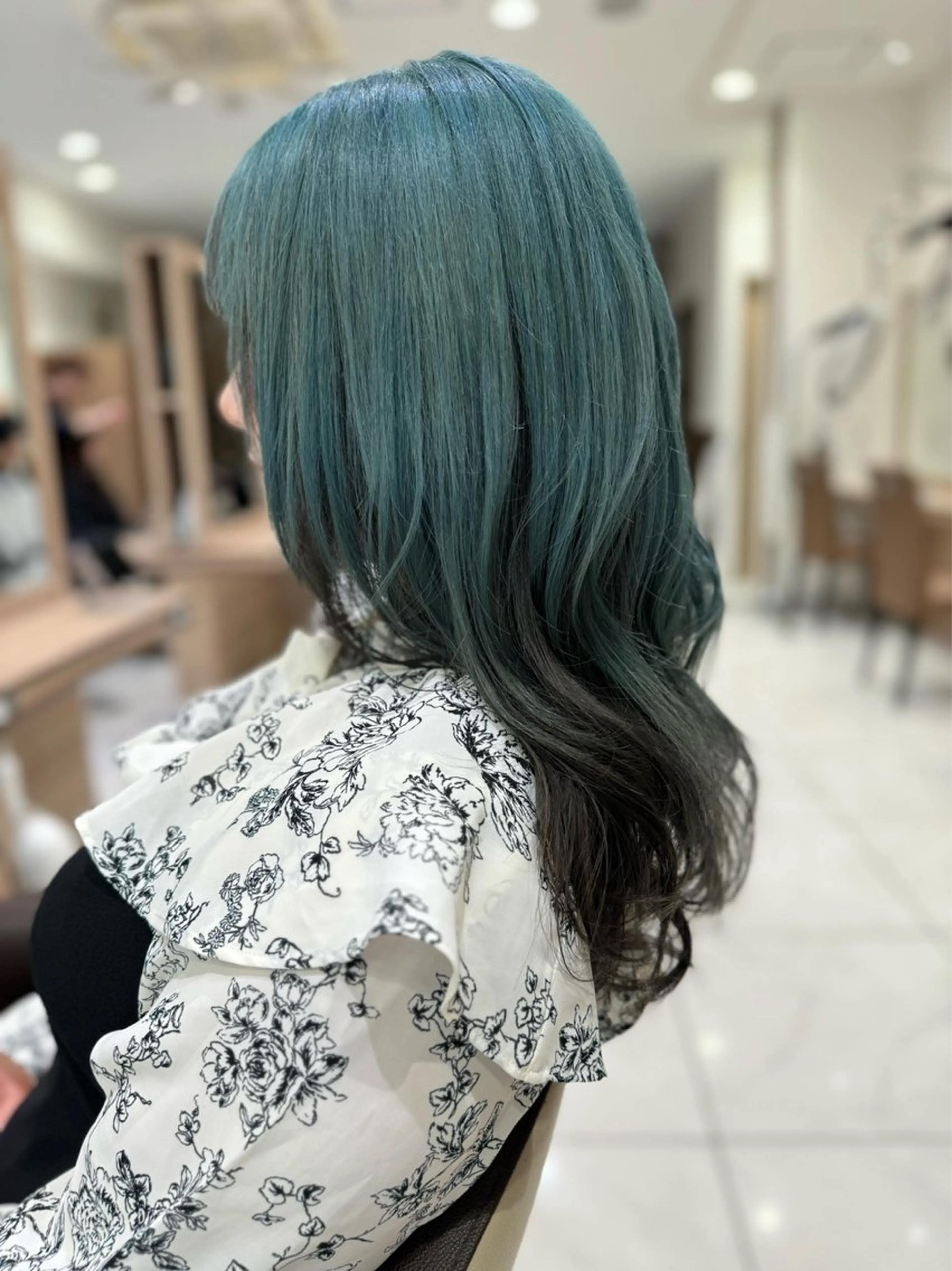 カラー ヘアカラー 中溝有紗🐰透明感 カラー・メンズパーマのヘアスタイル