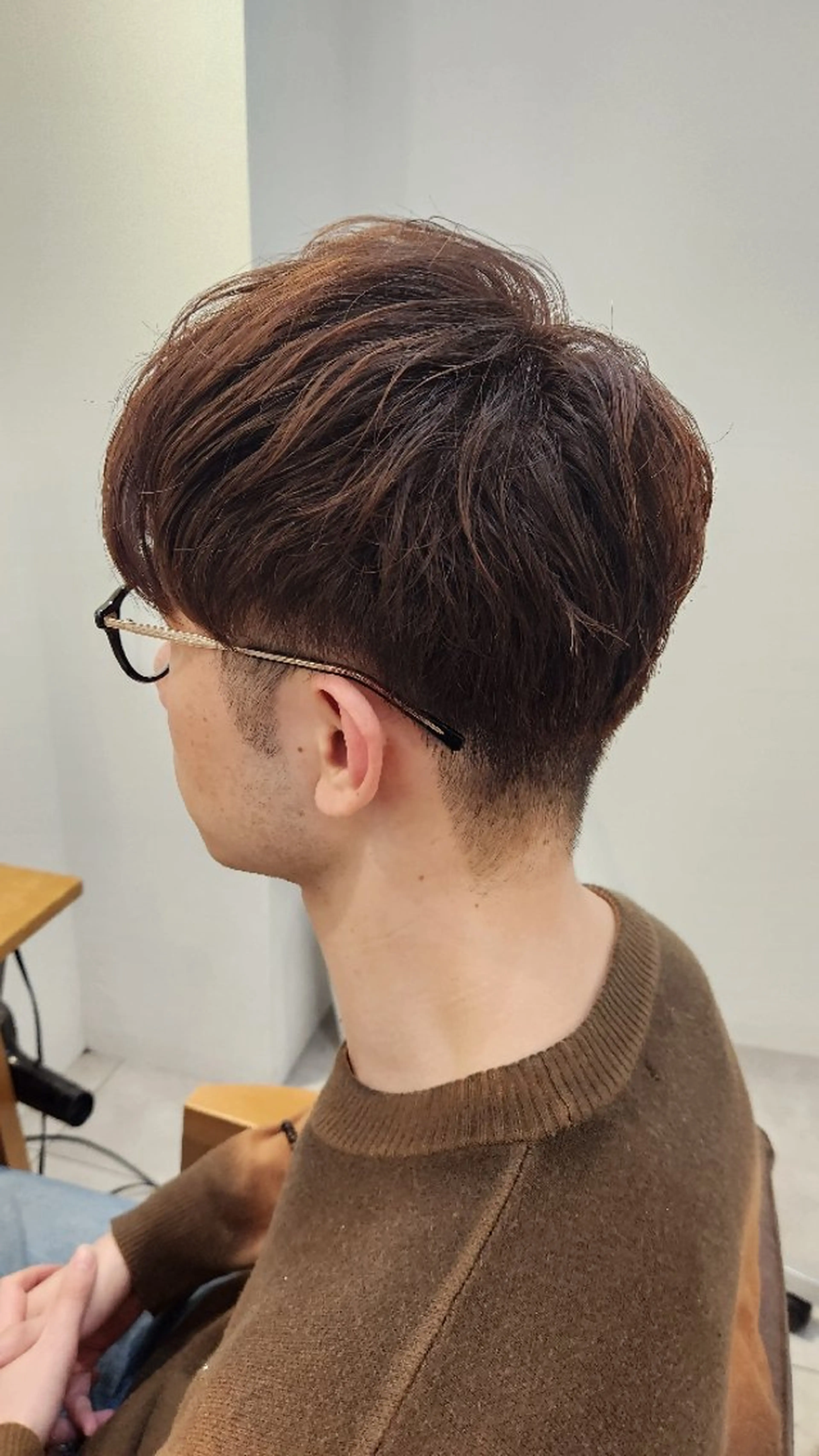 メンズ little×salt所属・透明感カラー✨️ 渋谷/ナカムラのヘアスタイル