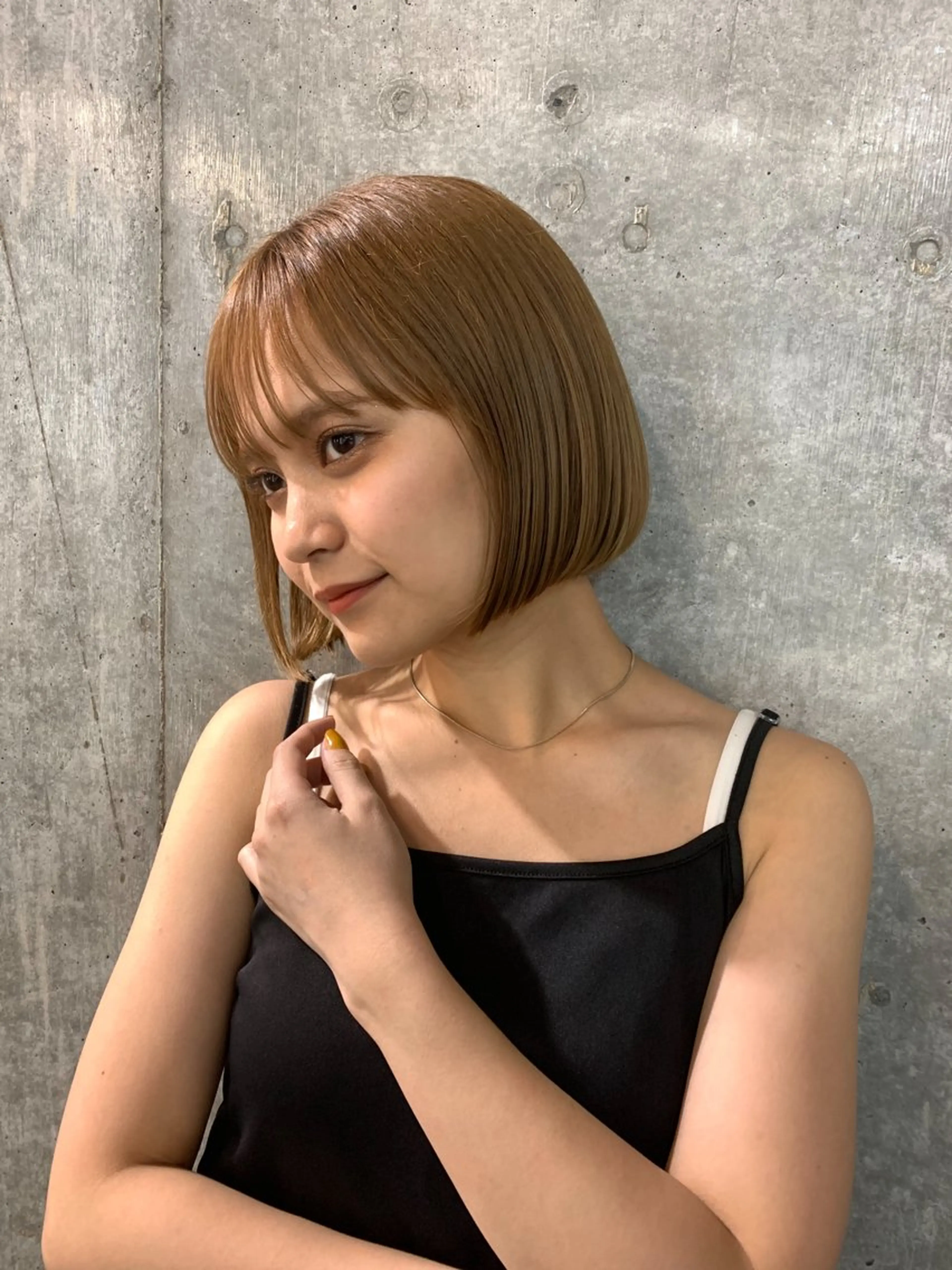 ショート 女性らしいモテヘア 韓国ヘアhikariのヘアスタイル