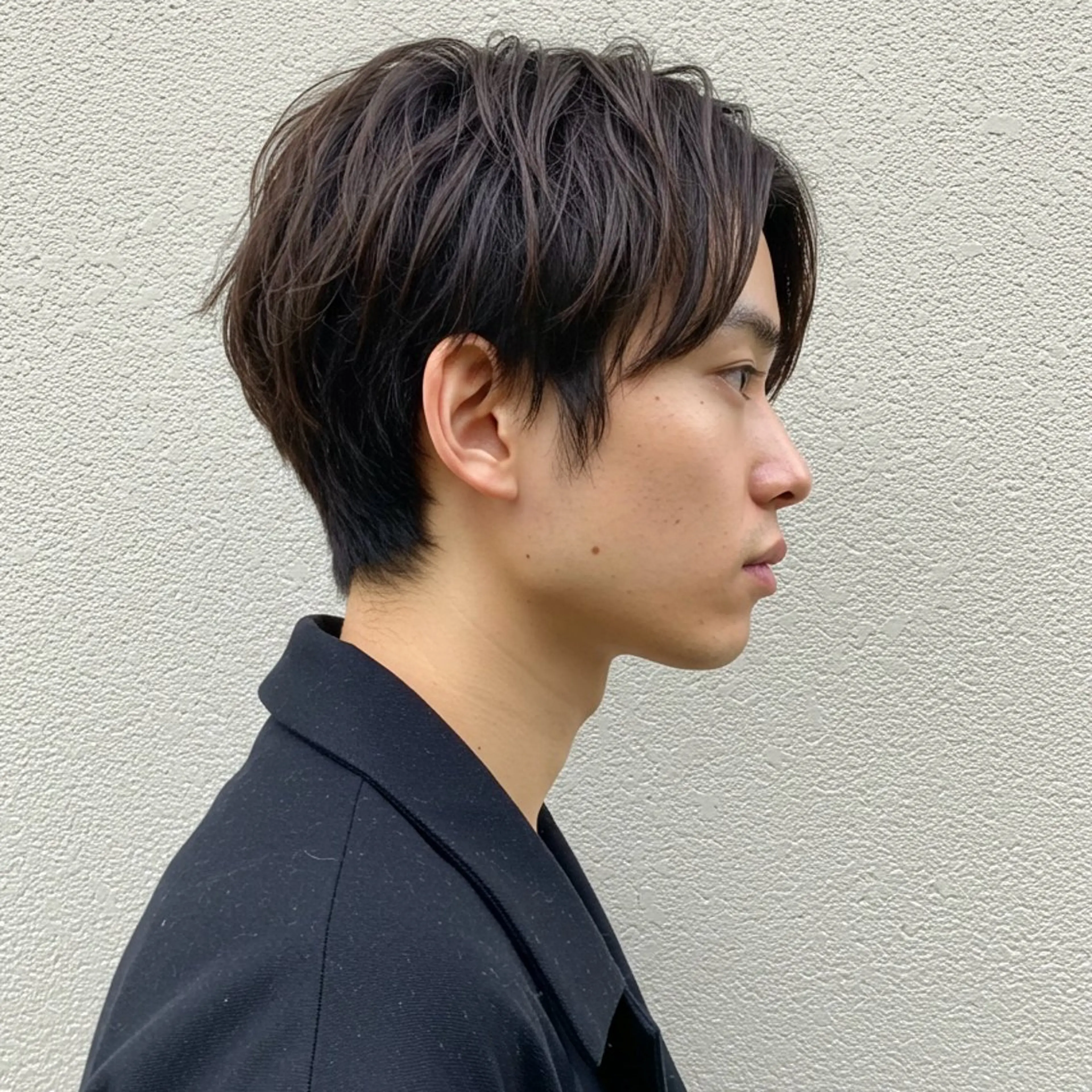 ショート カラー パーマ メンズ センターパート メンズ韓国風 メンズメッシュ ツーブロック 刈り上げ 🎸メンズ/パーマ/ ショート🎸工藤達哉のヘアスタイル