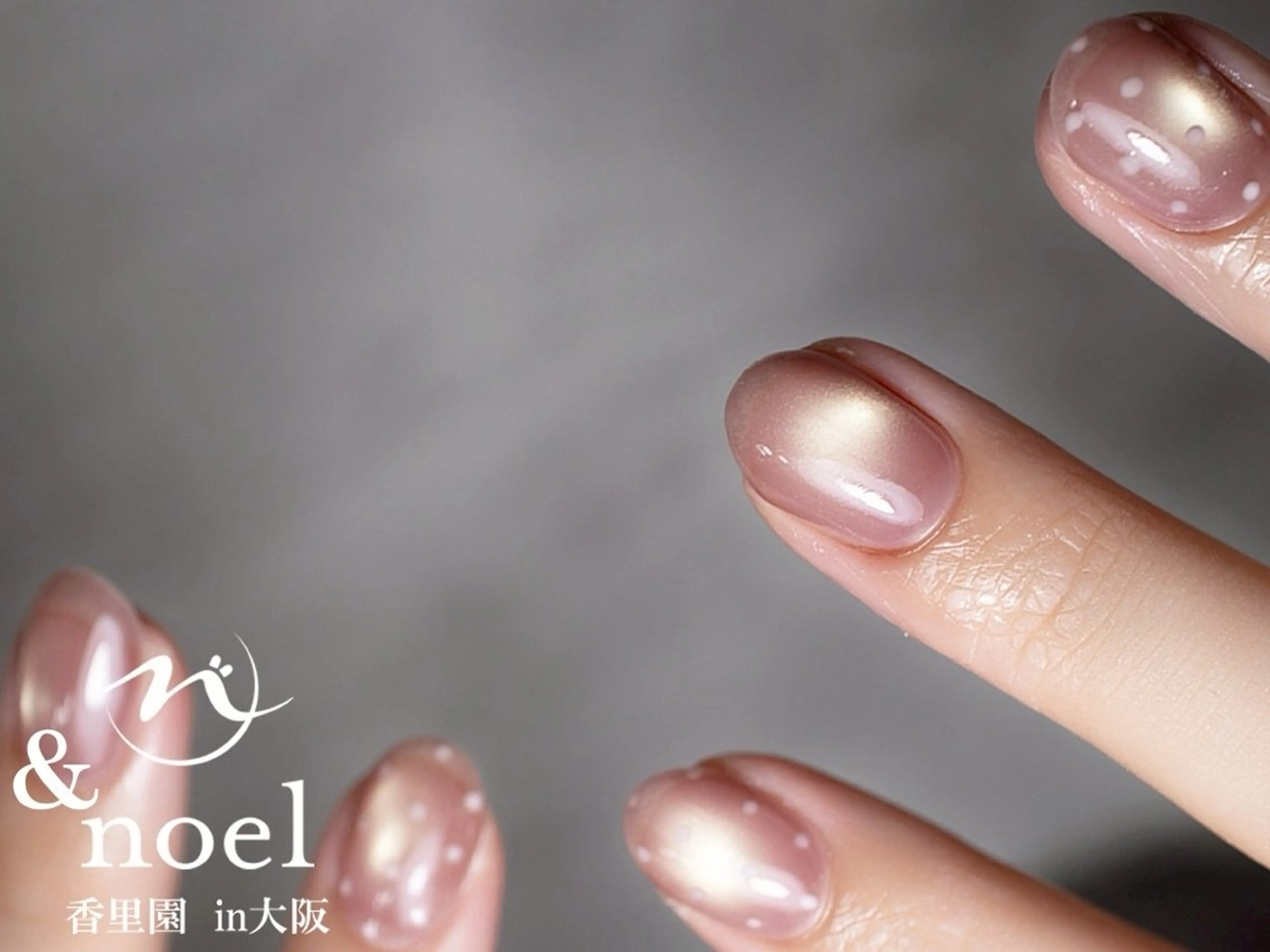 ネイル ハンドネイル Nailsalon &Noel所属・もも 🍑のネイルデザイン