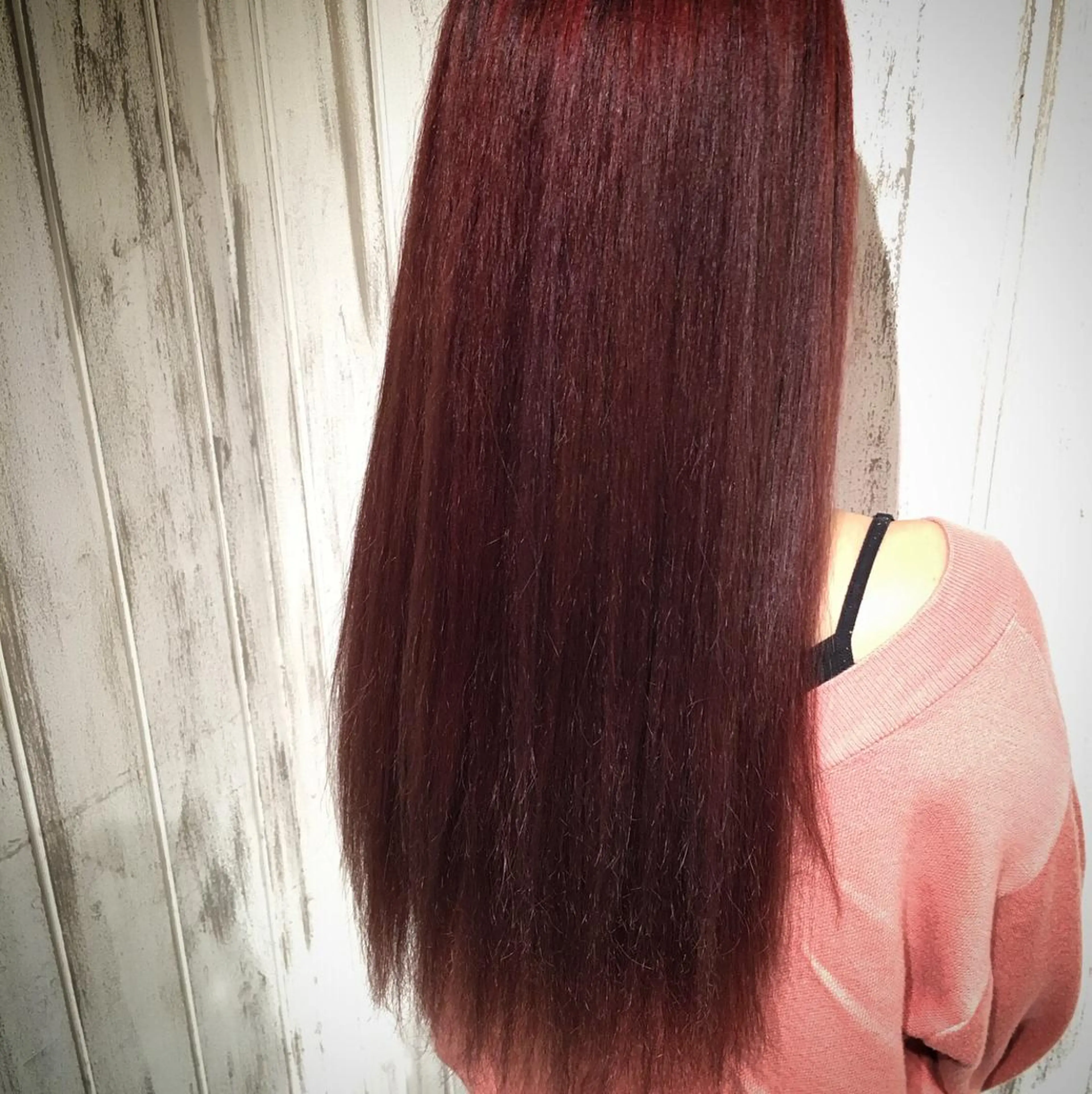 ロング カラー グラデーションカラー ピンクカラー FENICE onthe beach所属・永井大樹✨ 透明感カラー✨のヘアスタイル