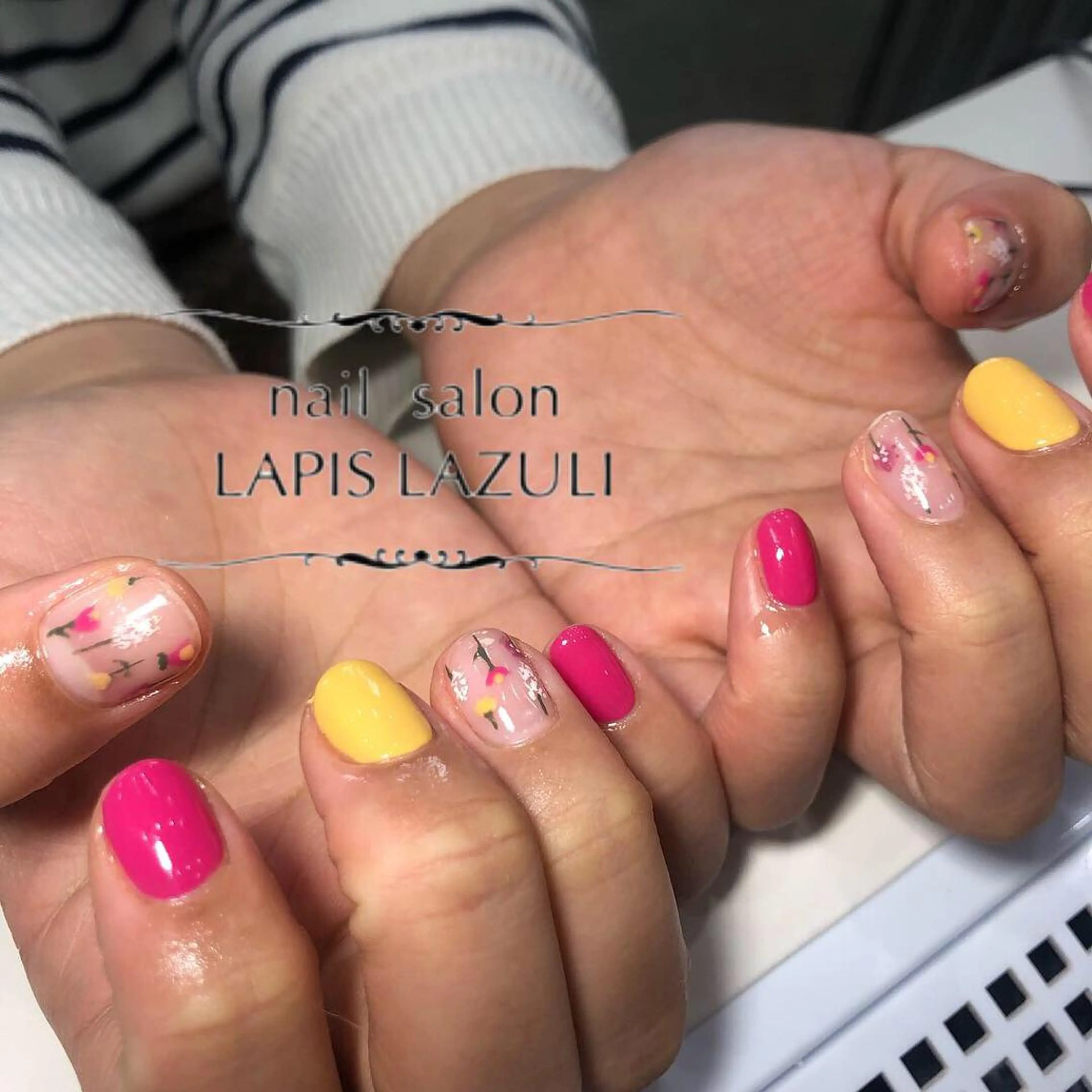 ネイル nail salon ラピスラズリのネイルデザイン