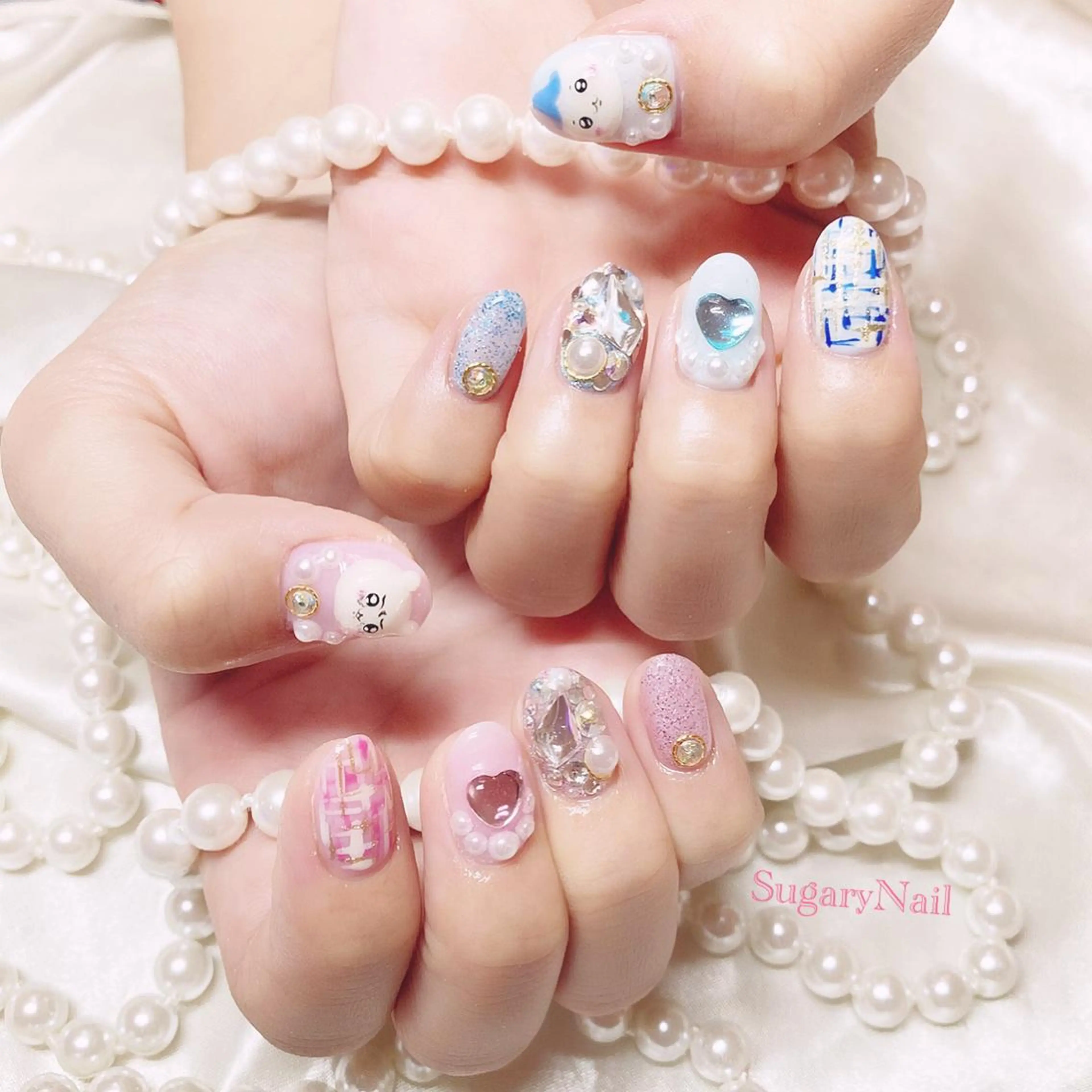 ネイル ハンドネイル フットネイル SugaryNail Rinaのネイルデザイン