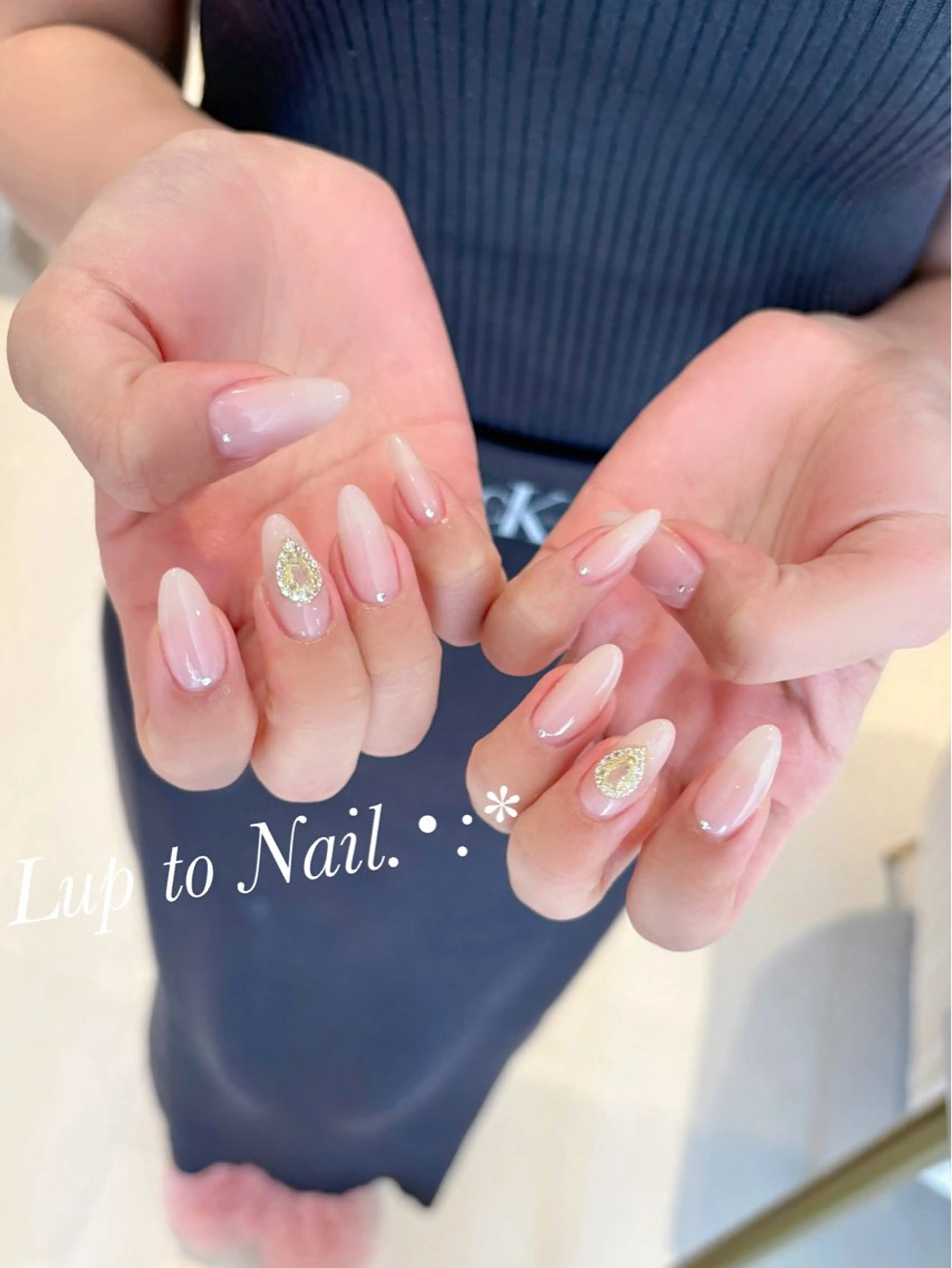 ネイル 春ネイル ハンドネイル Lupto　Nail 【リップトゥネイル】のネイルデザイン