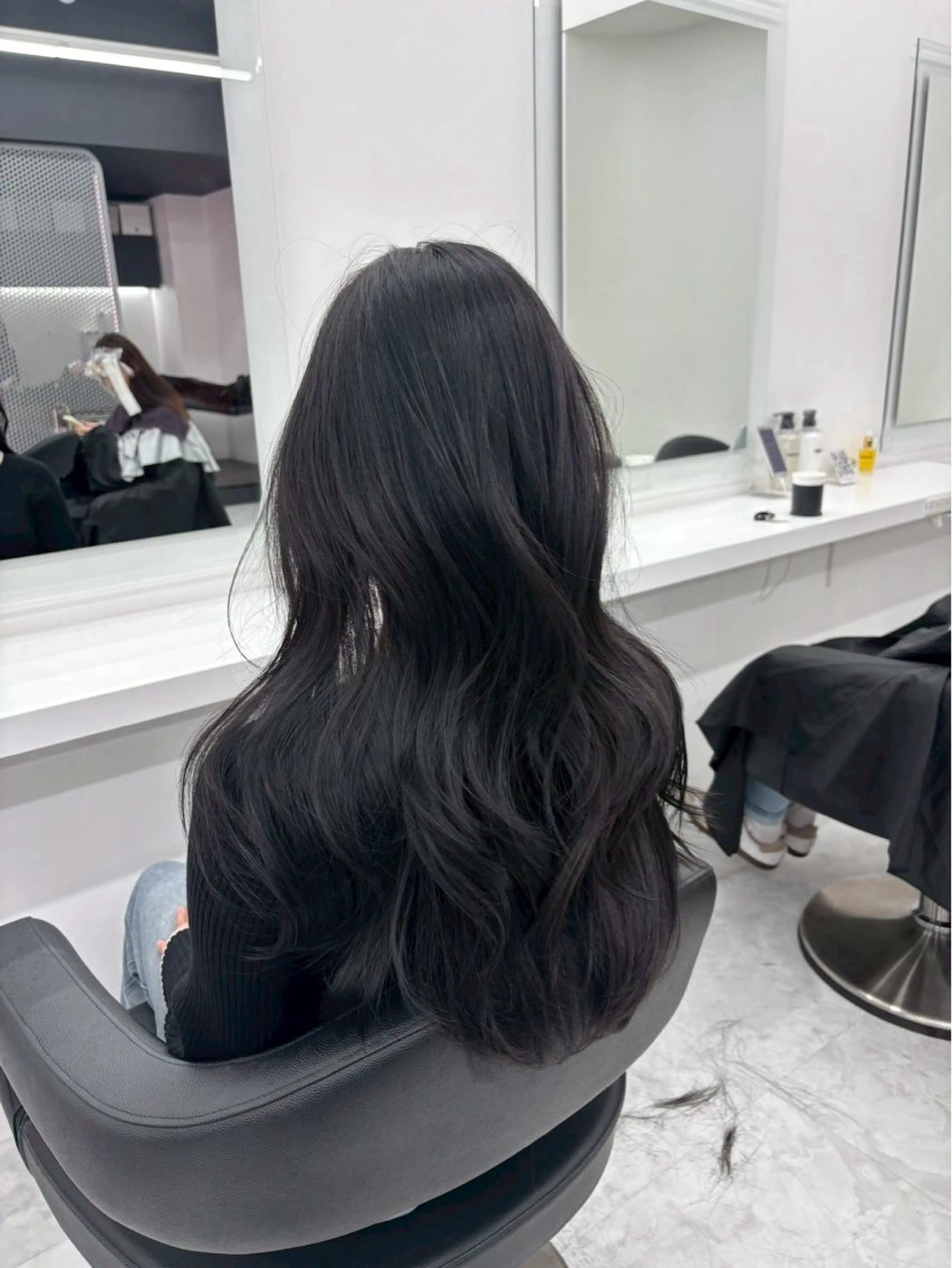 ロング カラー トレンドカラー🩵 羽衣🎀横浜🪄ྀིのヘアスタイル