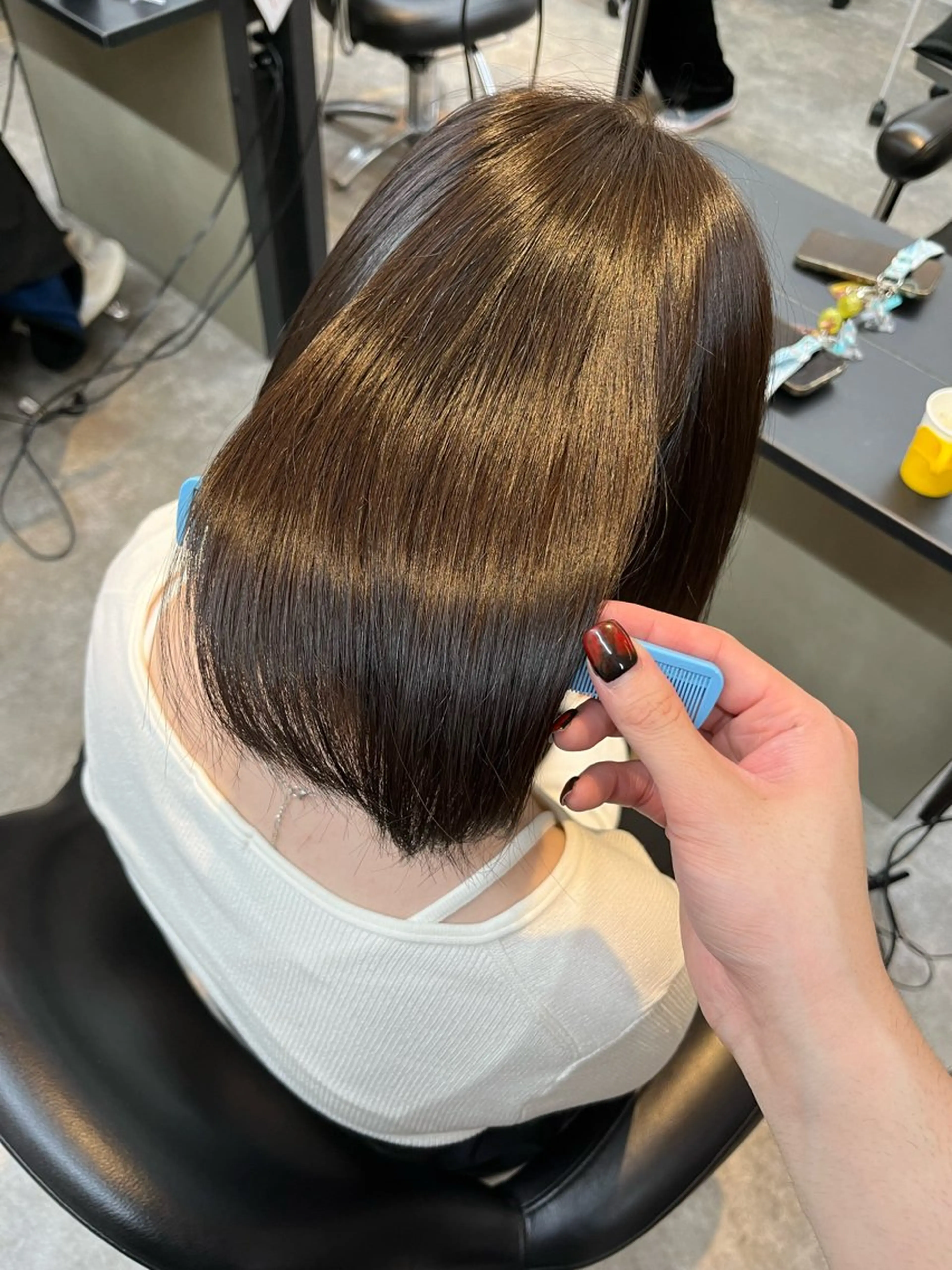 ショート カラー ヘアカラー トリートメント kanato🇰🇷 【札幌韓国ヘア】のヘアスタイル