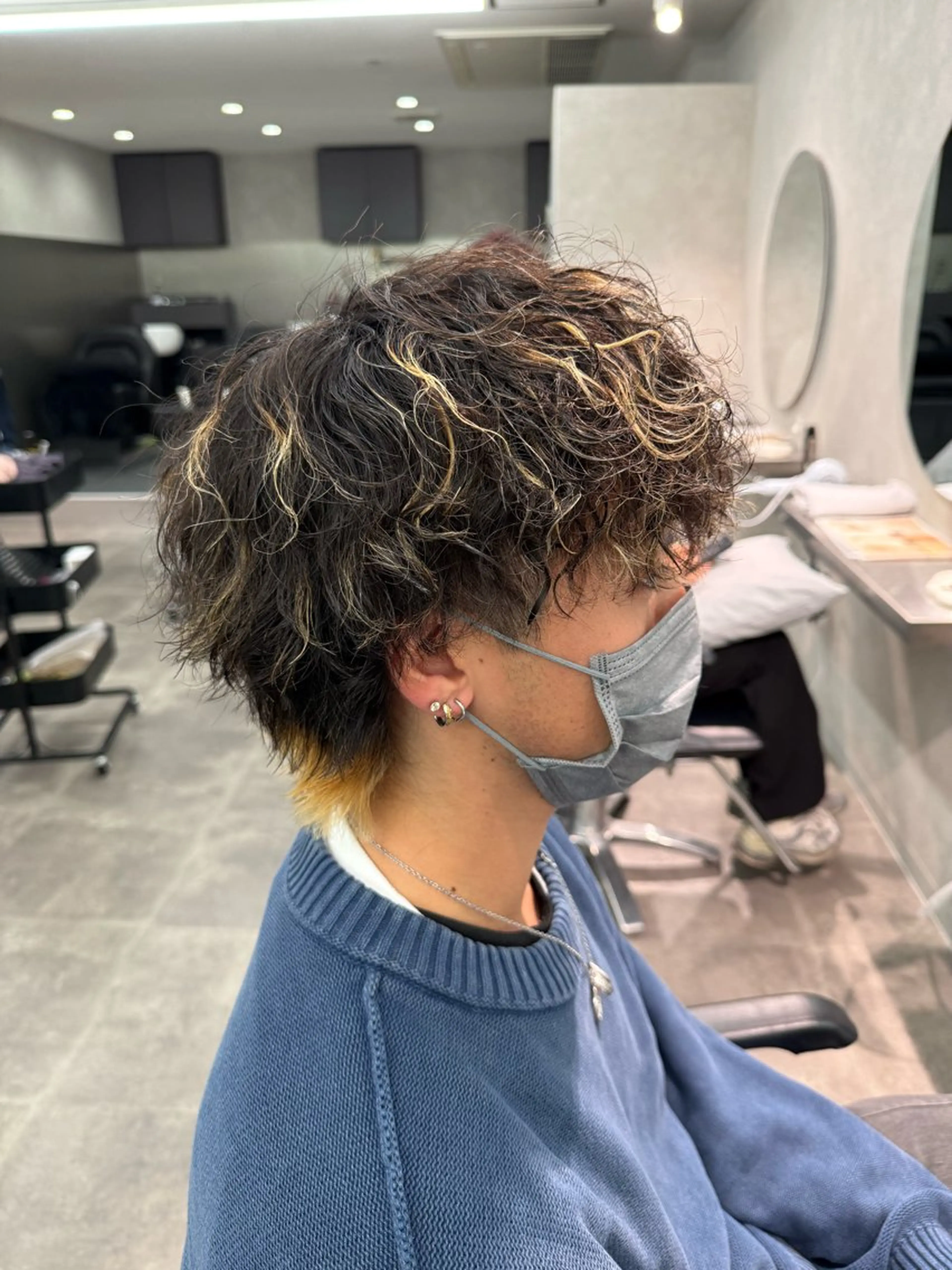 パーマ メンズ メンズパーマ カット パーマ  ︎︎ saekaのヘアスタイル