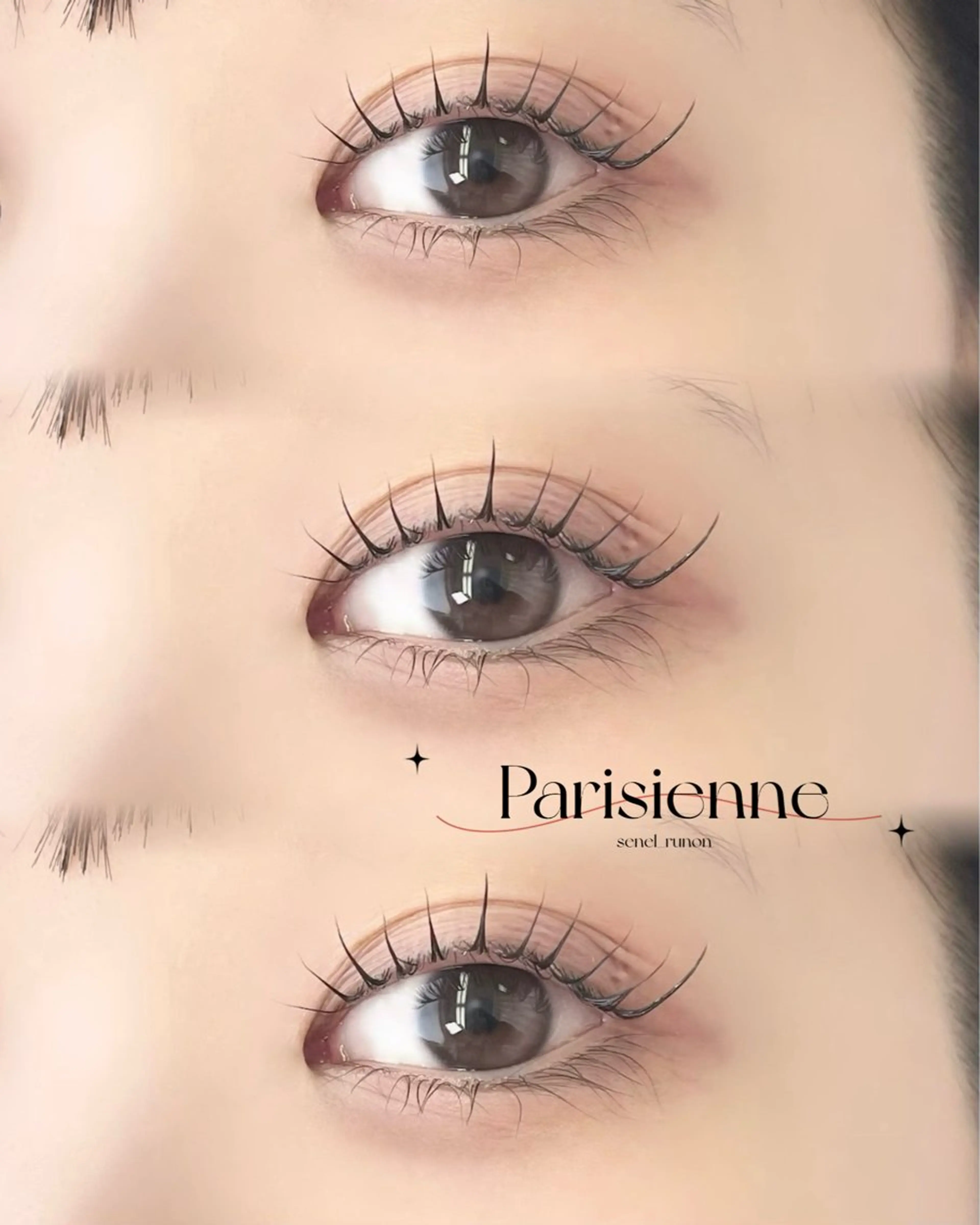 マツエク・マツパ マツパ RUNON 🎀 大阪福島 SeneLのマツエク・マツパデザイン