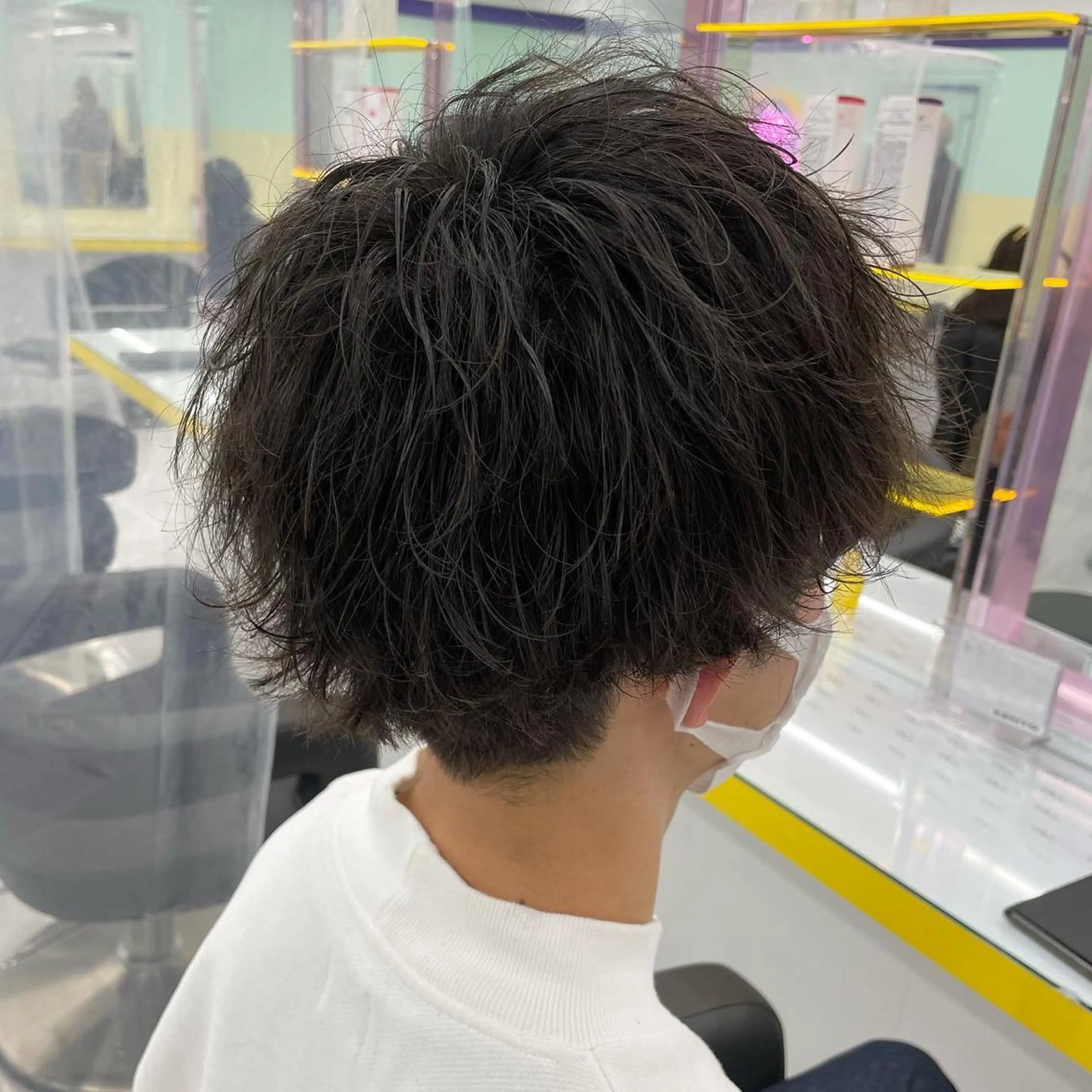 パーマ メンズ カット パーマ 横浜メンズパーマ🔥 大野賢人のヘアスタイル