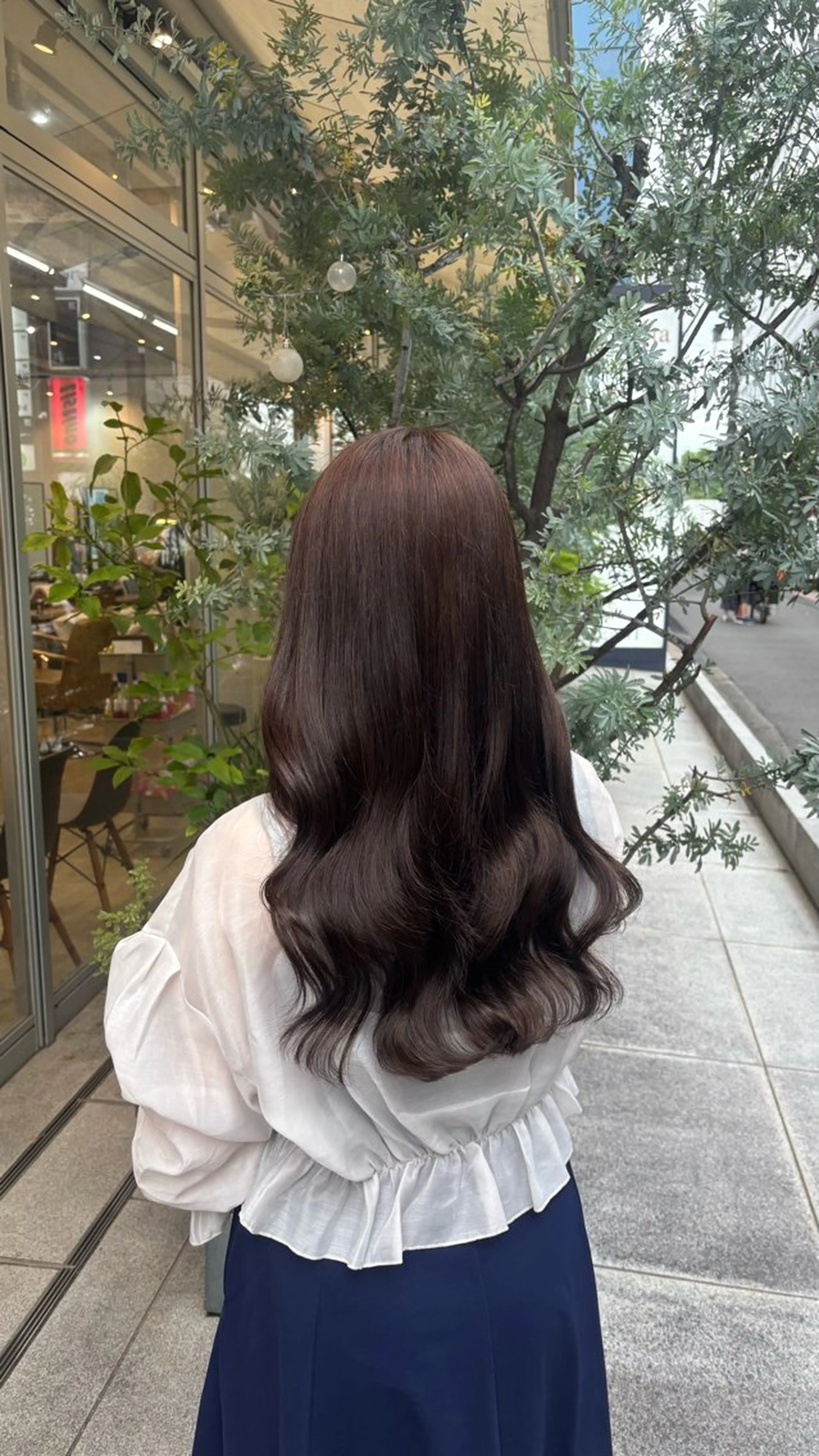 one color +3 step treatment（Aujua shampoo）の写真