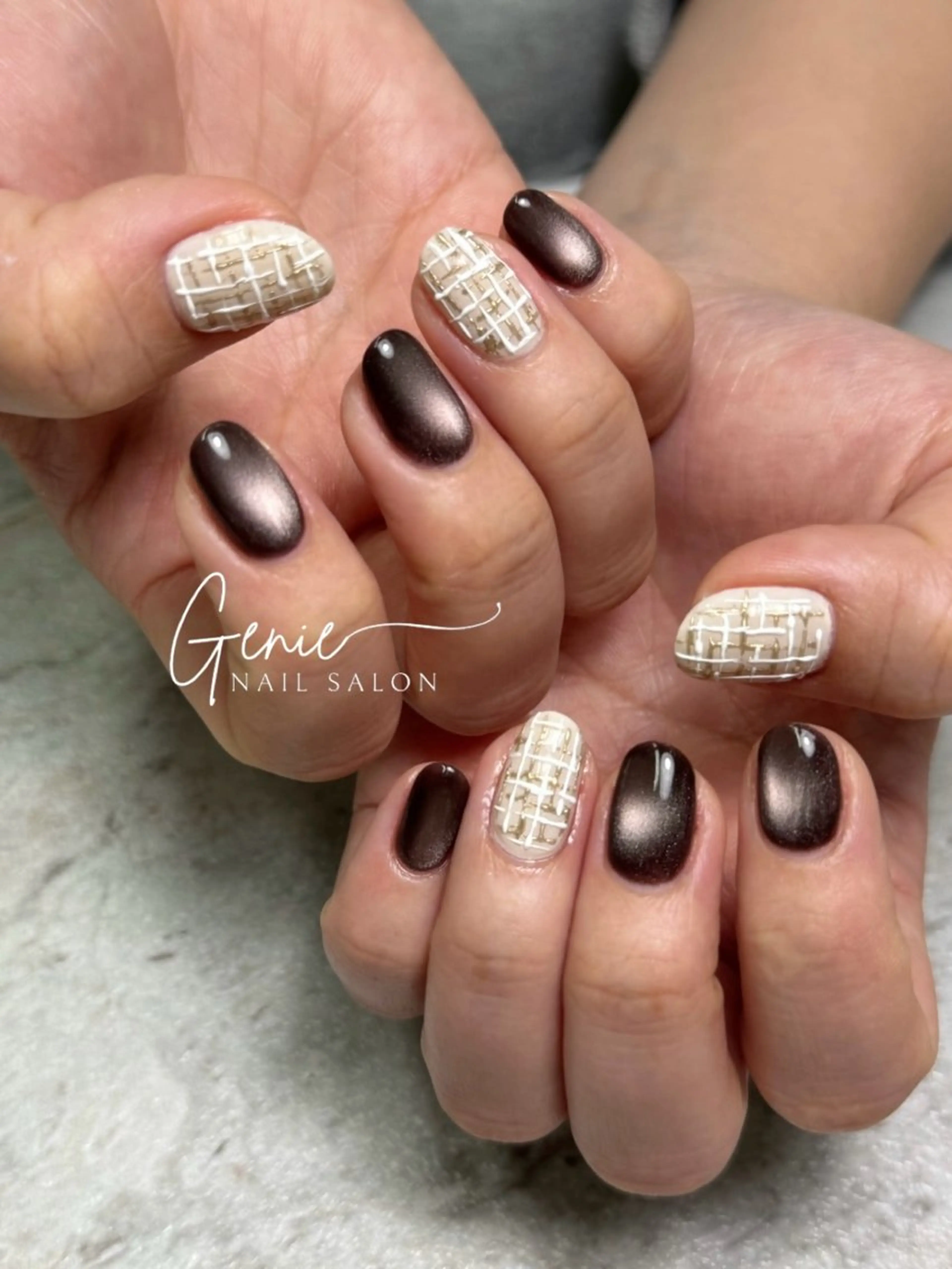 ネイル ニュアンスネイル ハンドネイル Nail salon Genie所属・Nail salon Genieのネイルデザイン