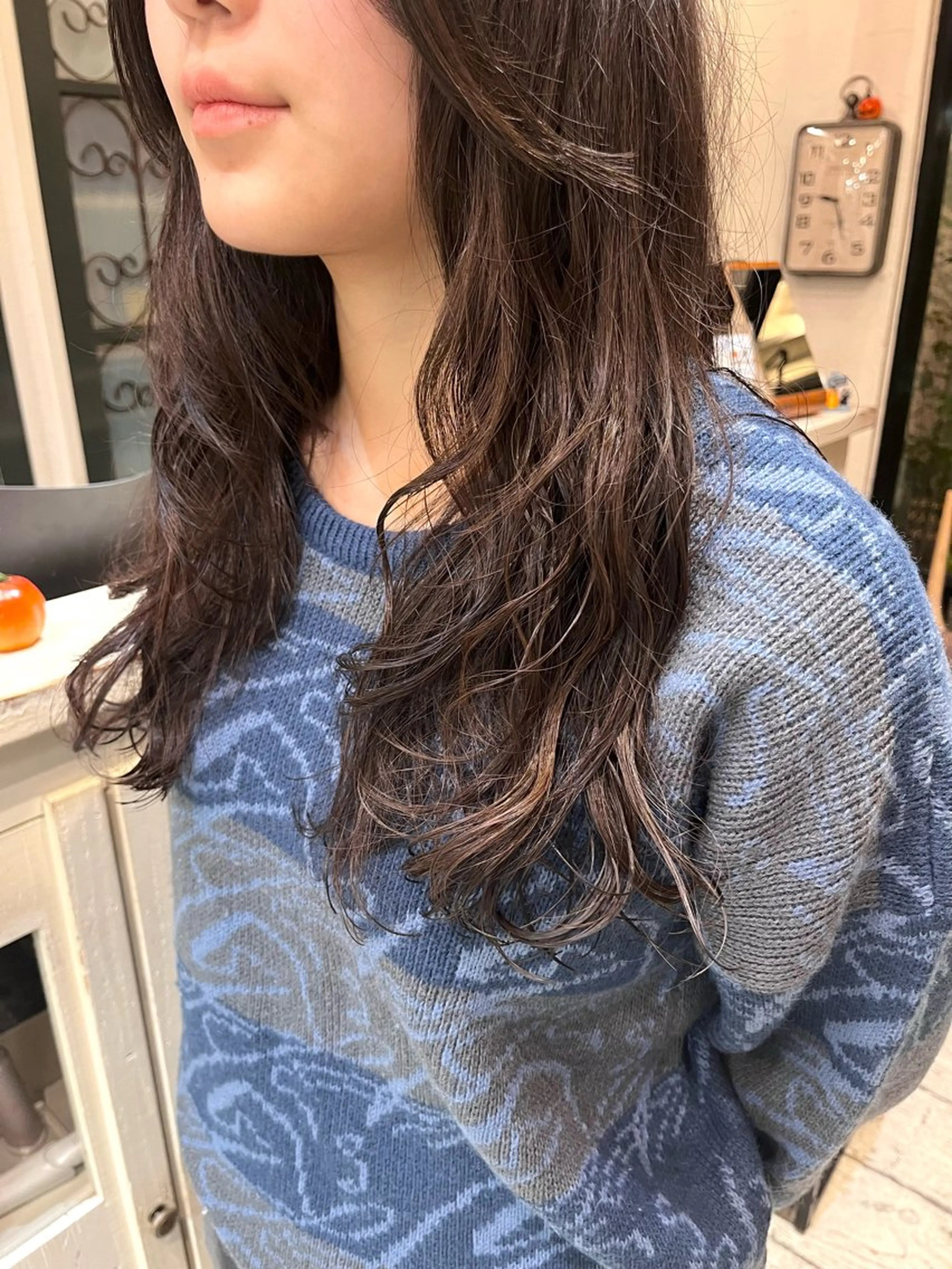 ロング Belle 並木通り店所属・rena/ パーマ/カラーのヘアスタイル