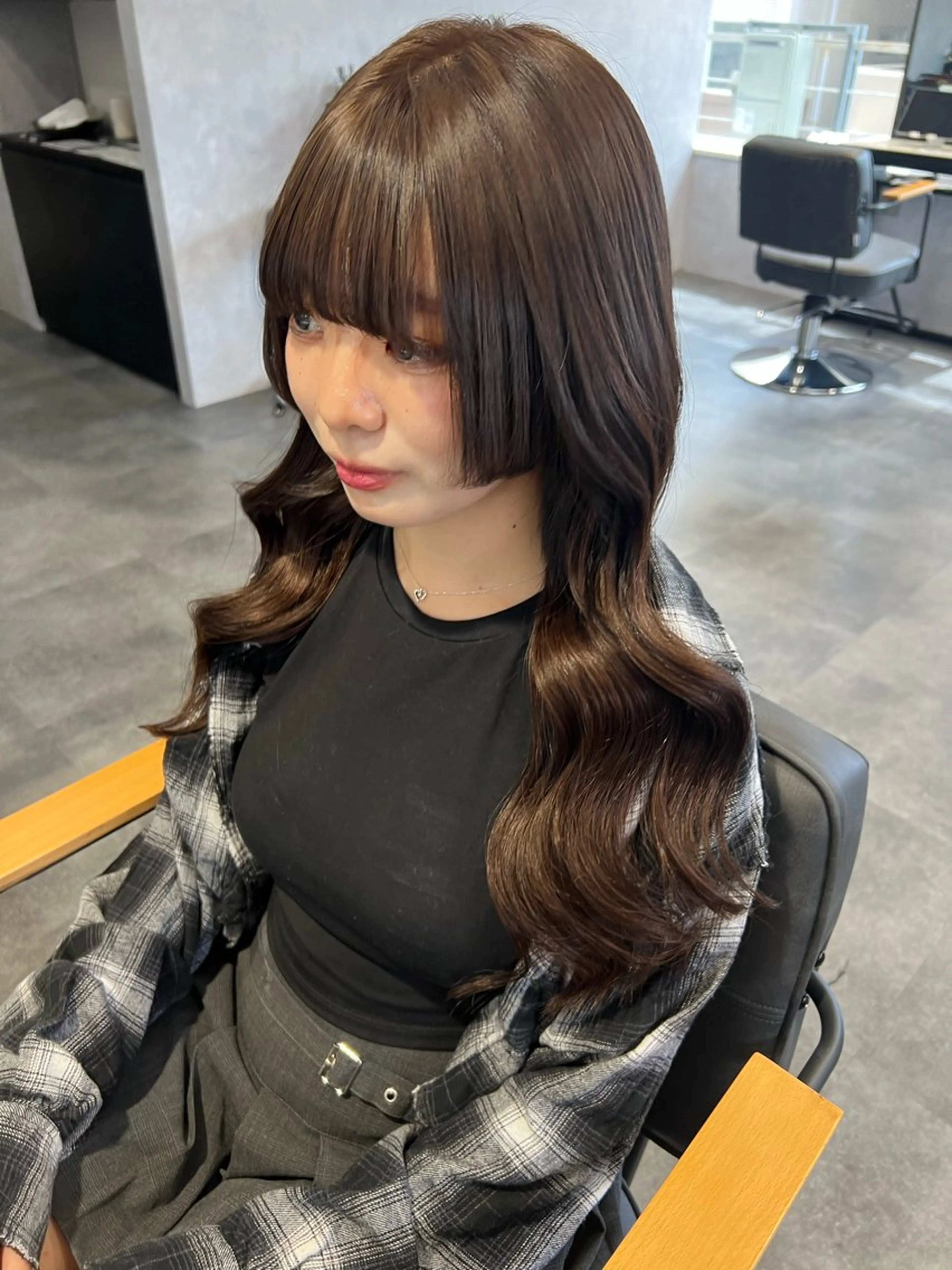 ロング Fi-Ne 横浜所属・✨プルエクステ✨/ モデル募集🍑のヘアスタイル