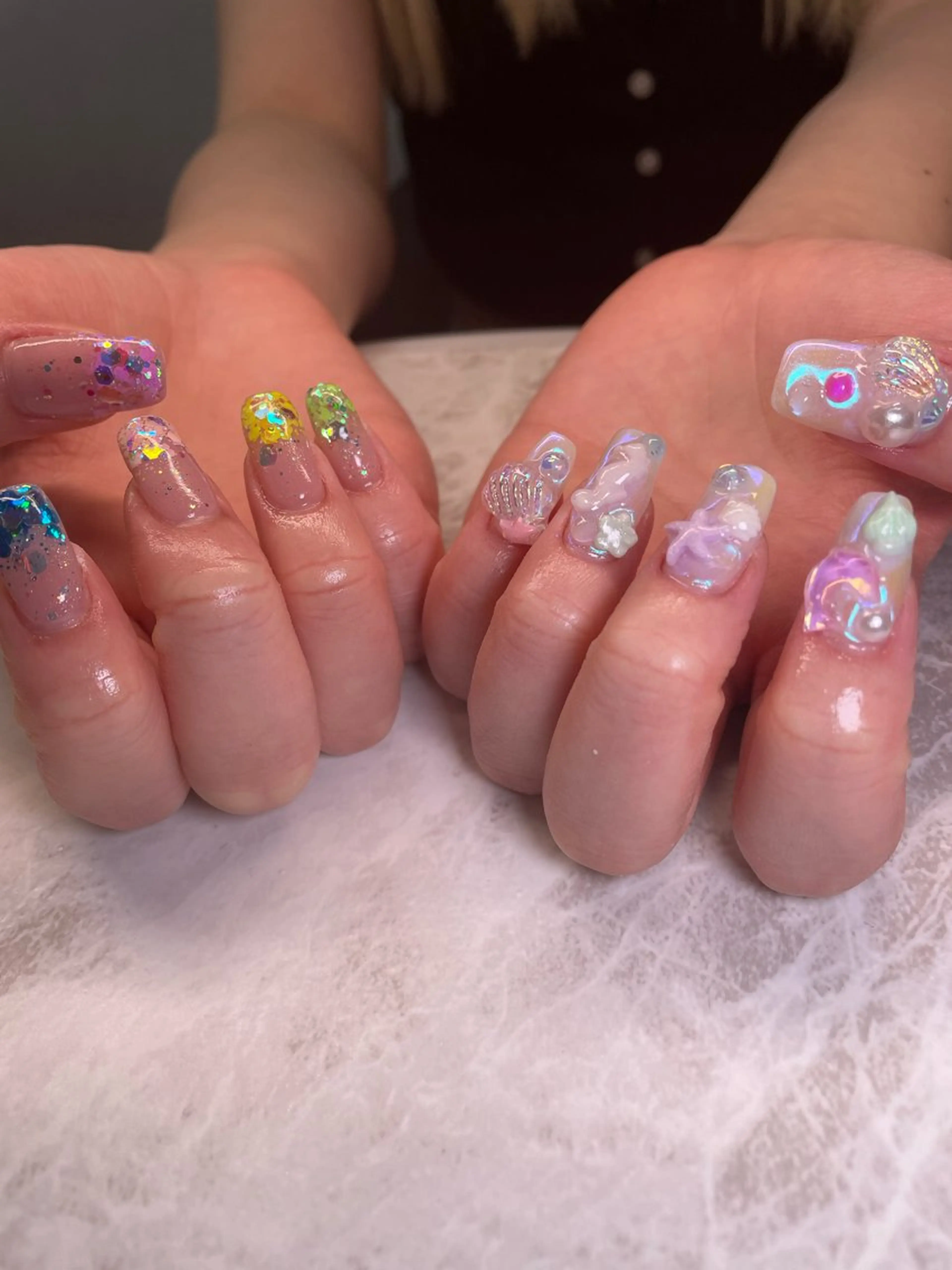 ネイル ハンドネイル YOUTH nails waxing所属・YOUTH natsumiのネイルデザイン