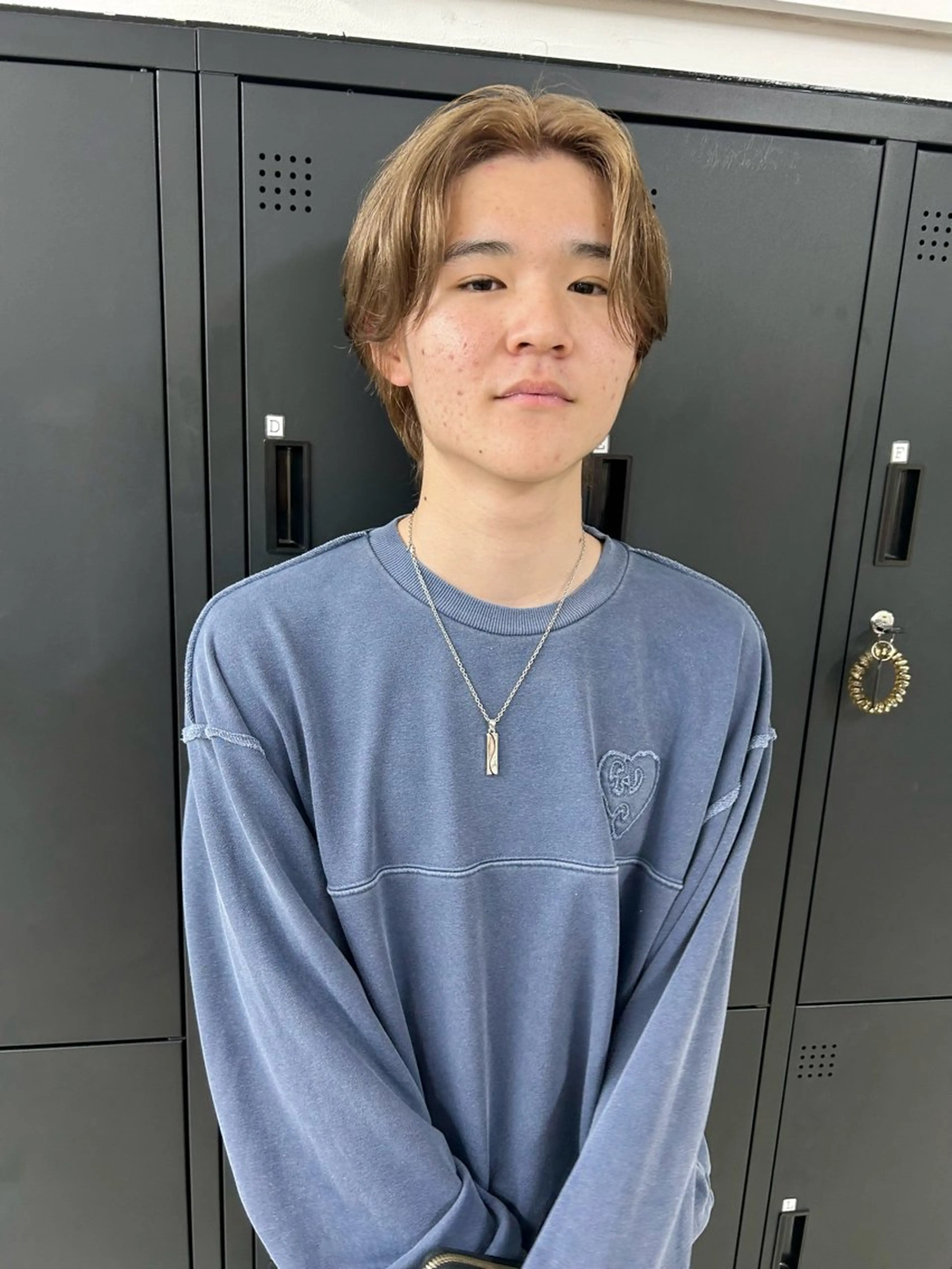 カラー メンズ ベージュカラー ブラウンカラー ブラウンベージュ ヘアカラー メンズパーマの達人 /タカシマダイスケのヘアスタイル