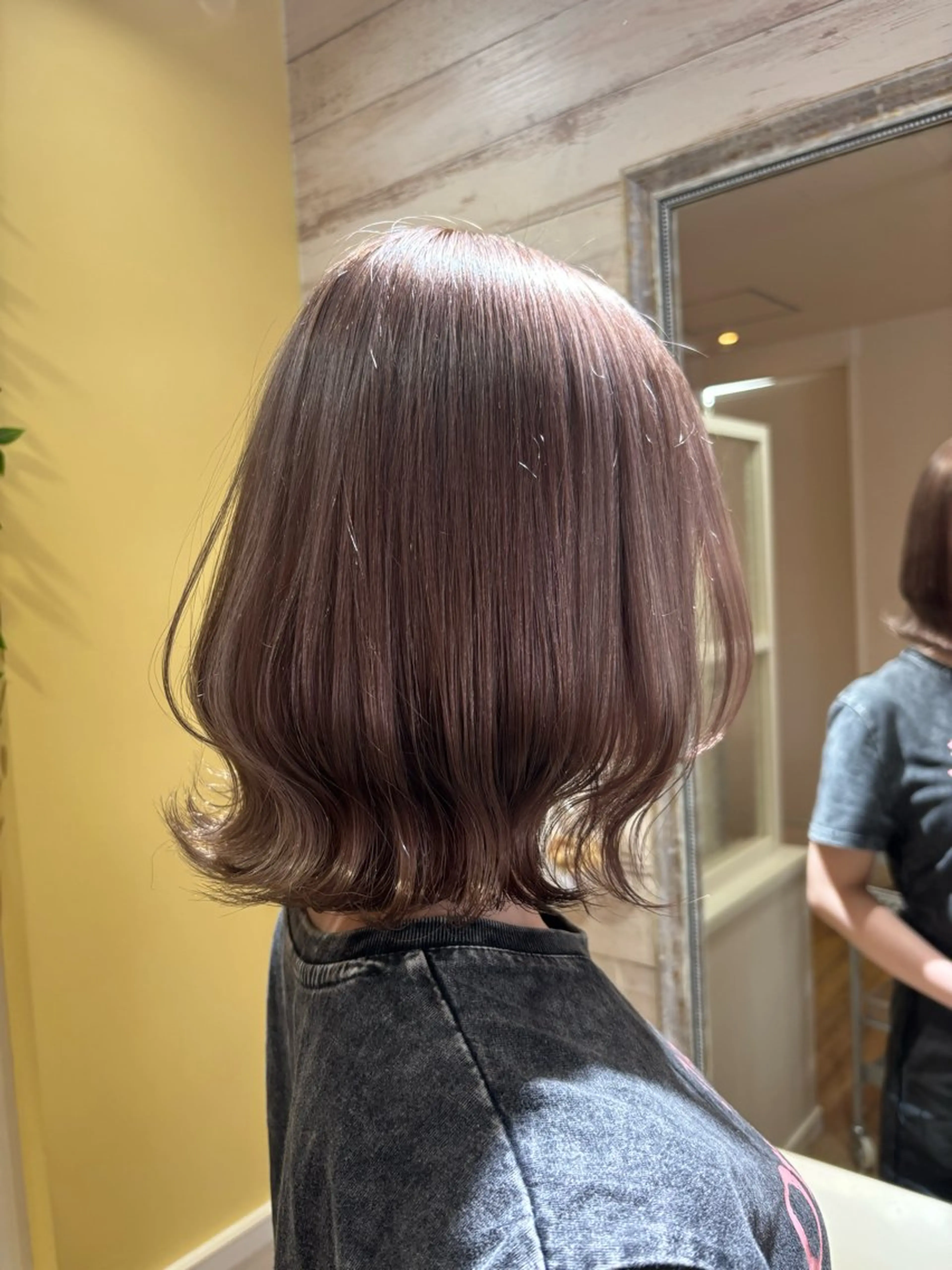 ミディアム ヘアカラー ヘッドスパ 一ノ瀬 琴未のヘアスタイル