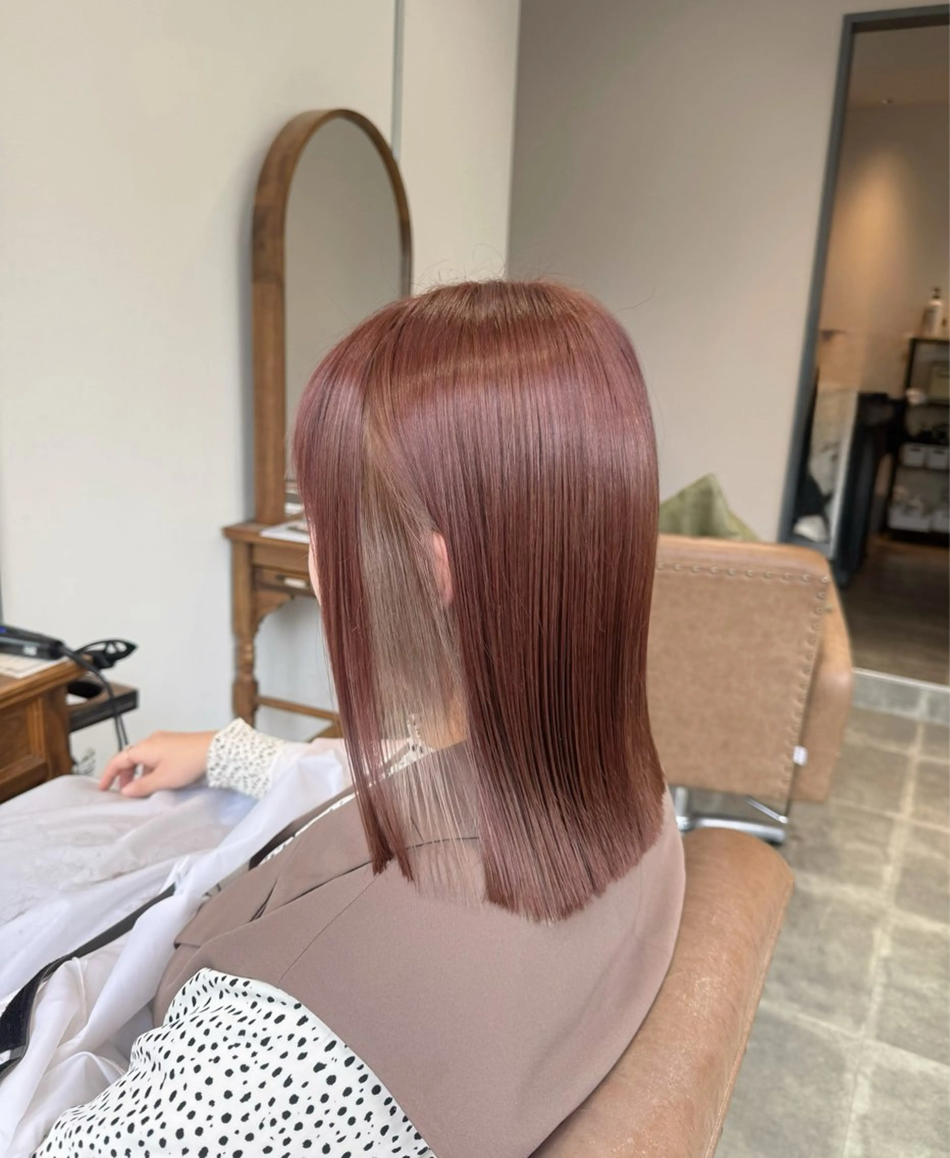 ミディアム 大坪 壱成のヘアスタイル