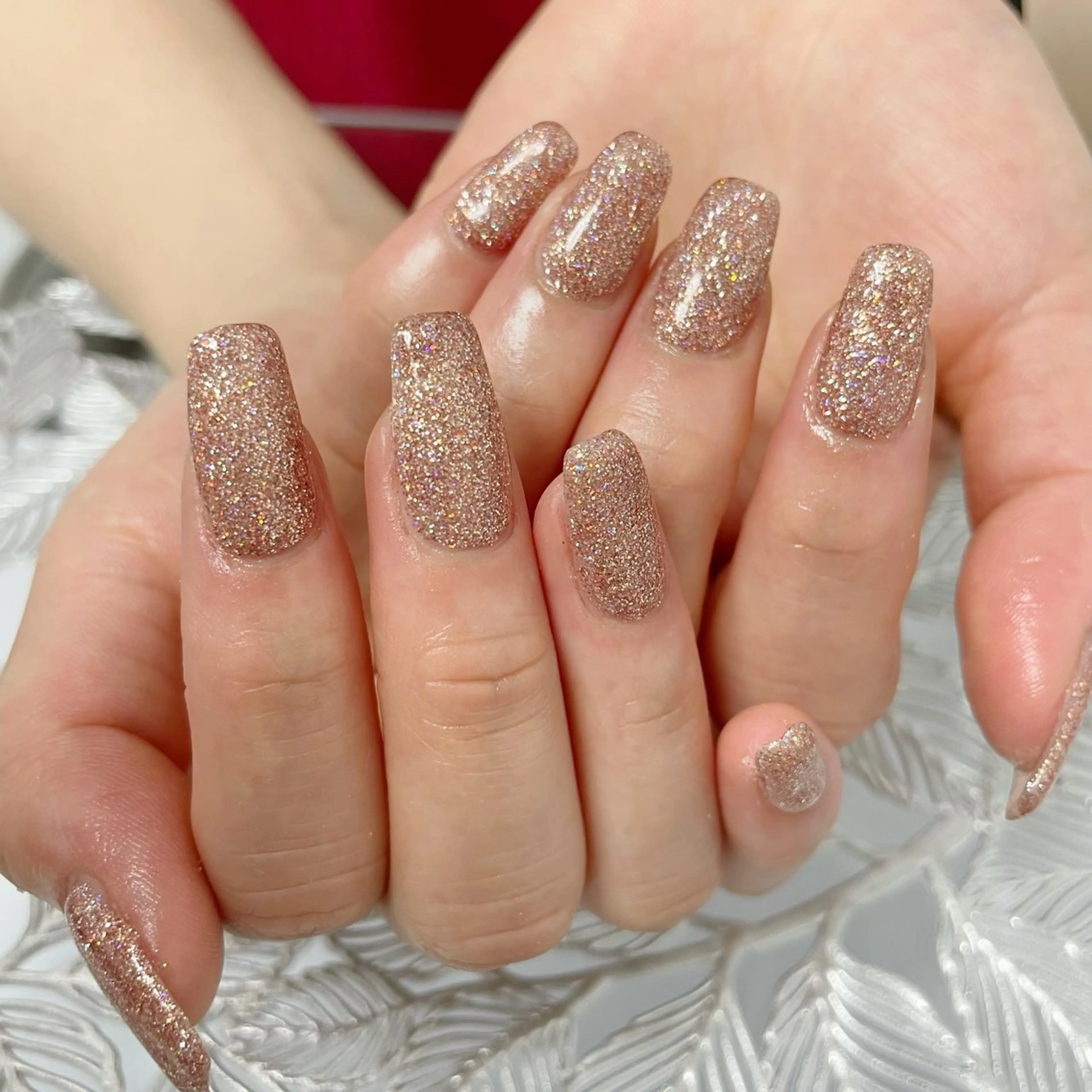 ネイル ラメ(グリッター) ワンカラーネイル Limi'a所属・nailsalon Limi'aのネイルデザイン