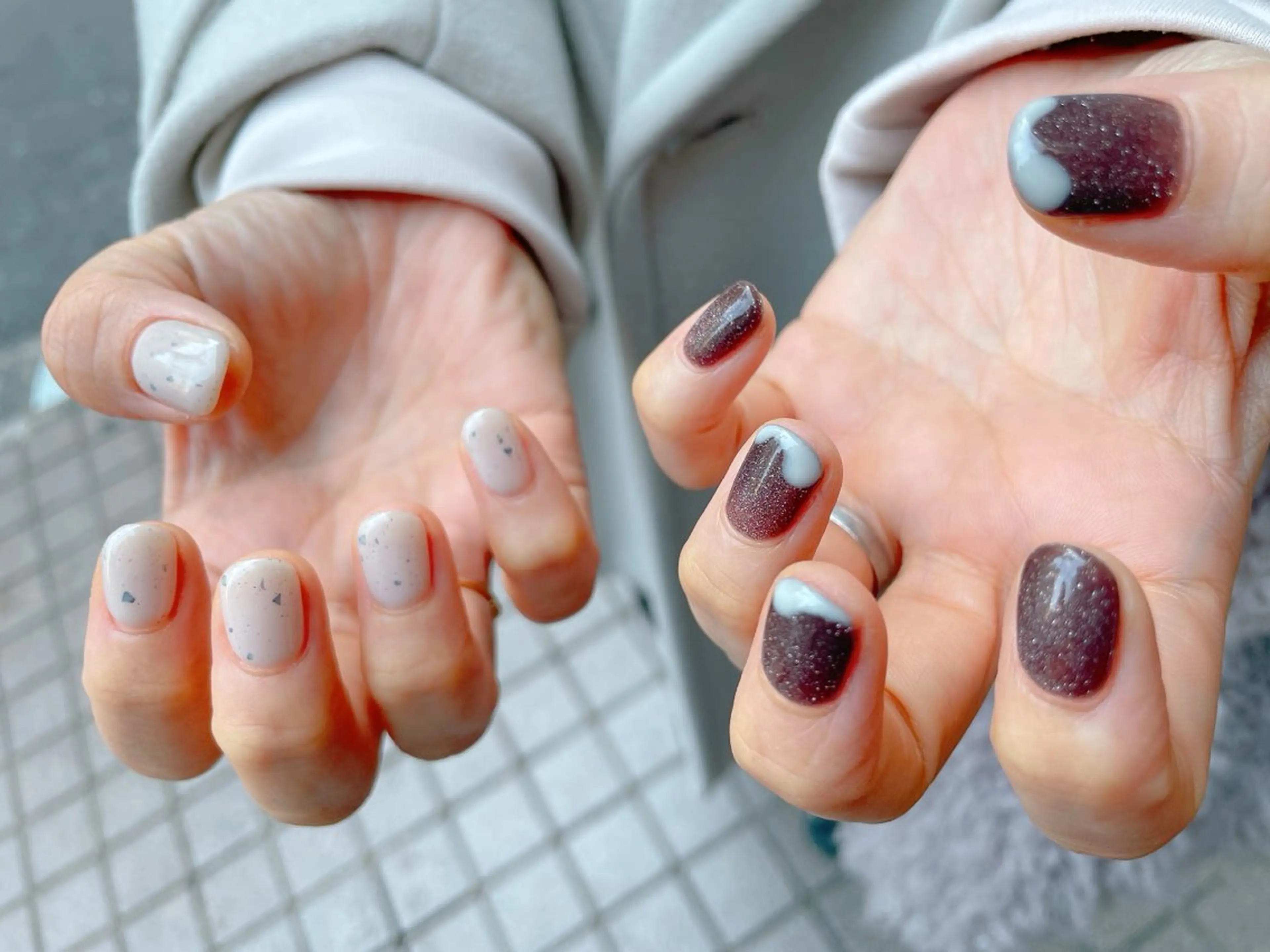 ネイル ジェルネイル パラジェル バレンタイン nailroom  OHANA所属・nailroom OHANA🌴のネイルデザイン