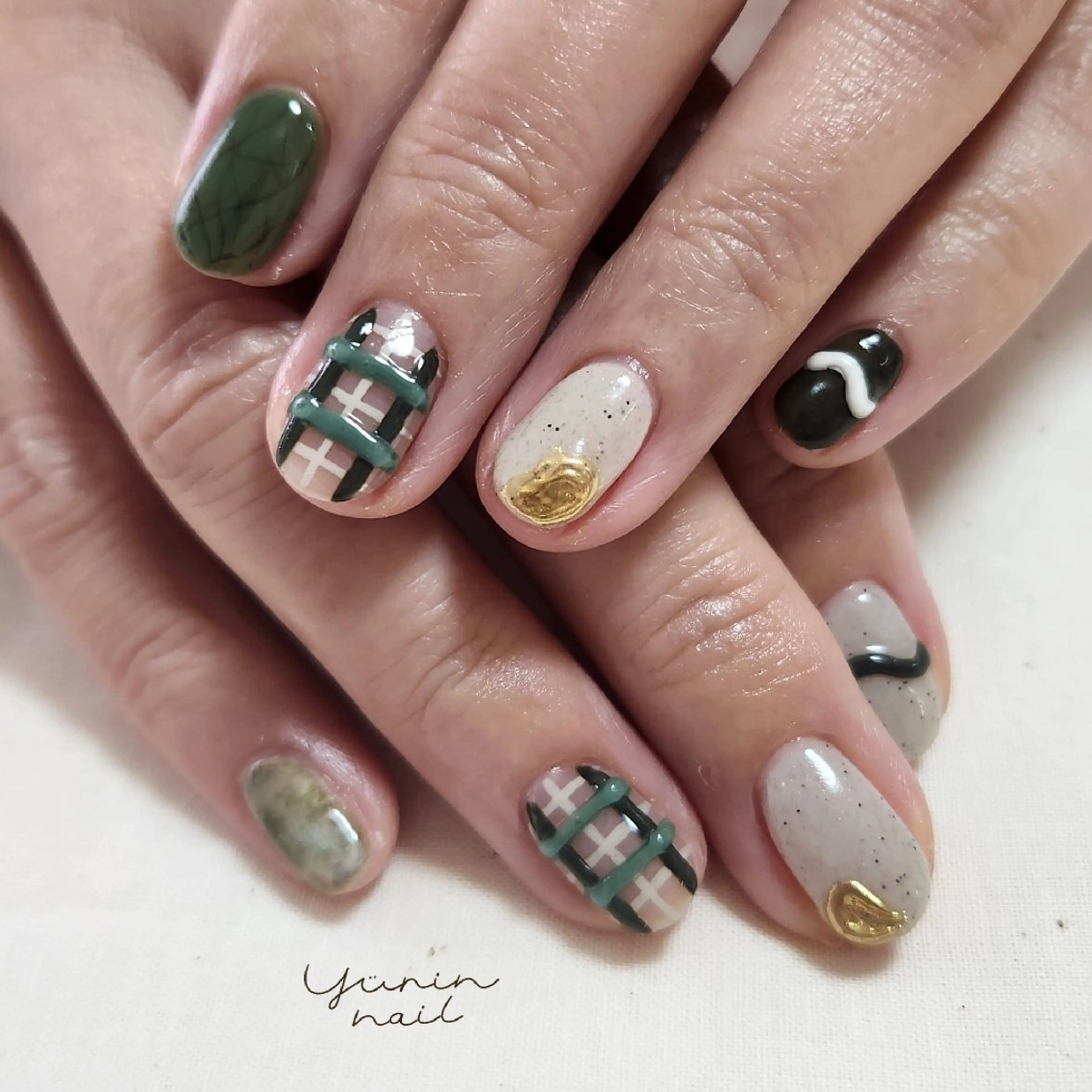 ネイル ハンドネイル ショートネイル専門 yurin nailのネイルデザイン