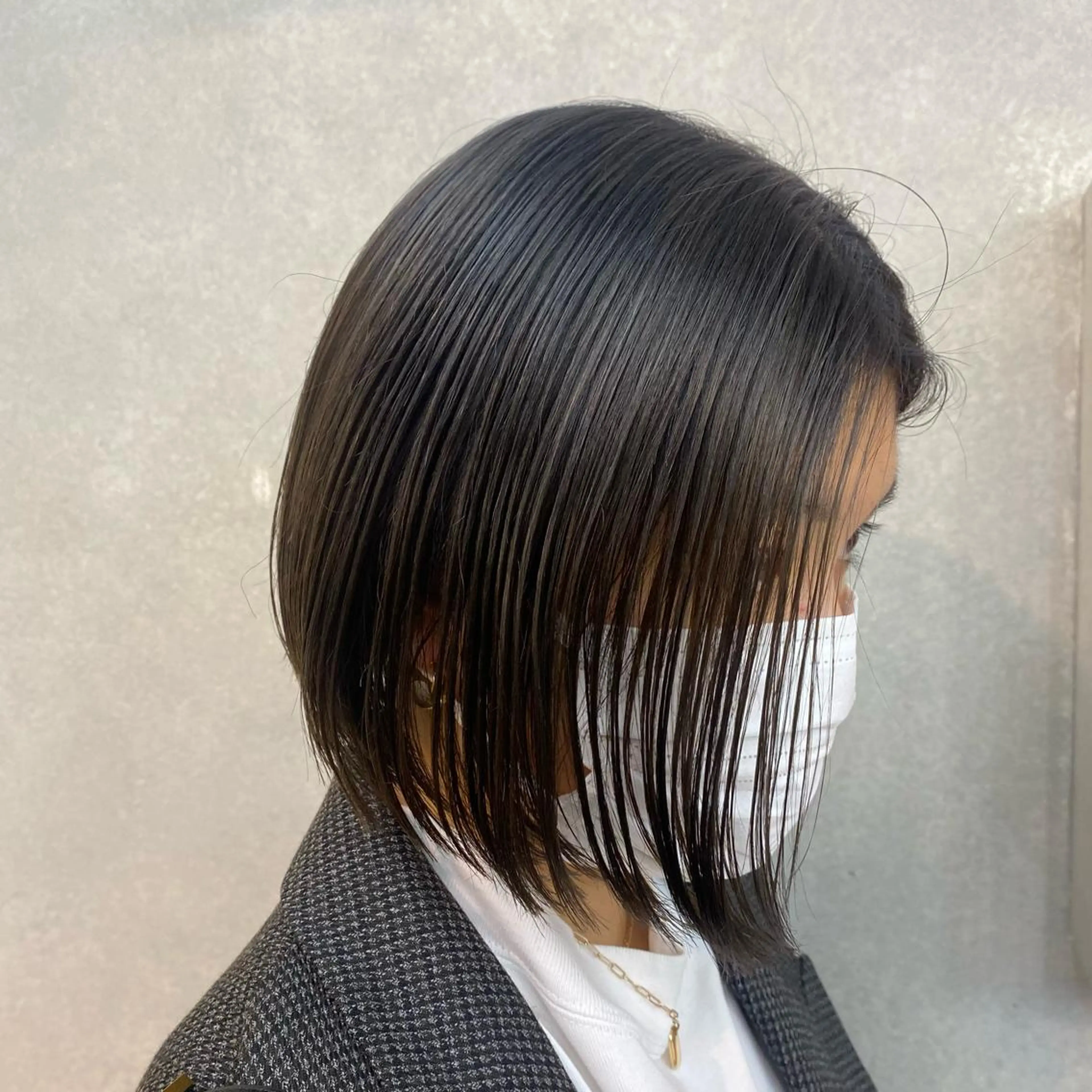 カラー 酸性ストレート・ メンズ 三原 楊子のヘアスタイル