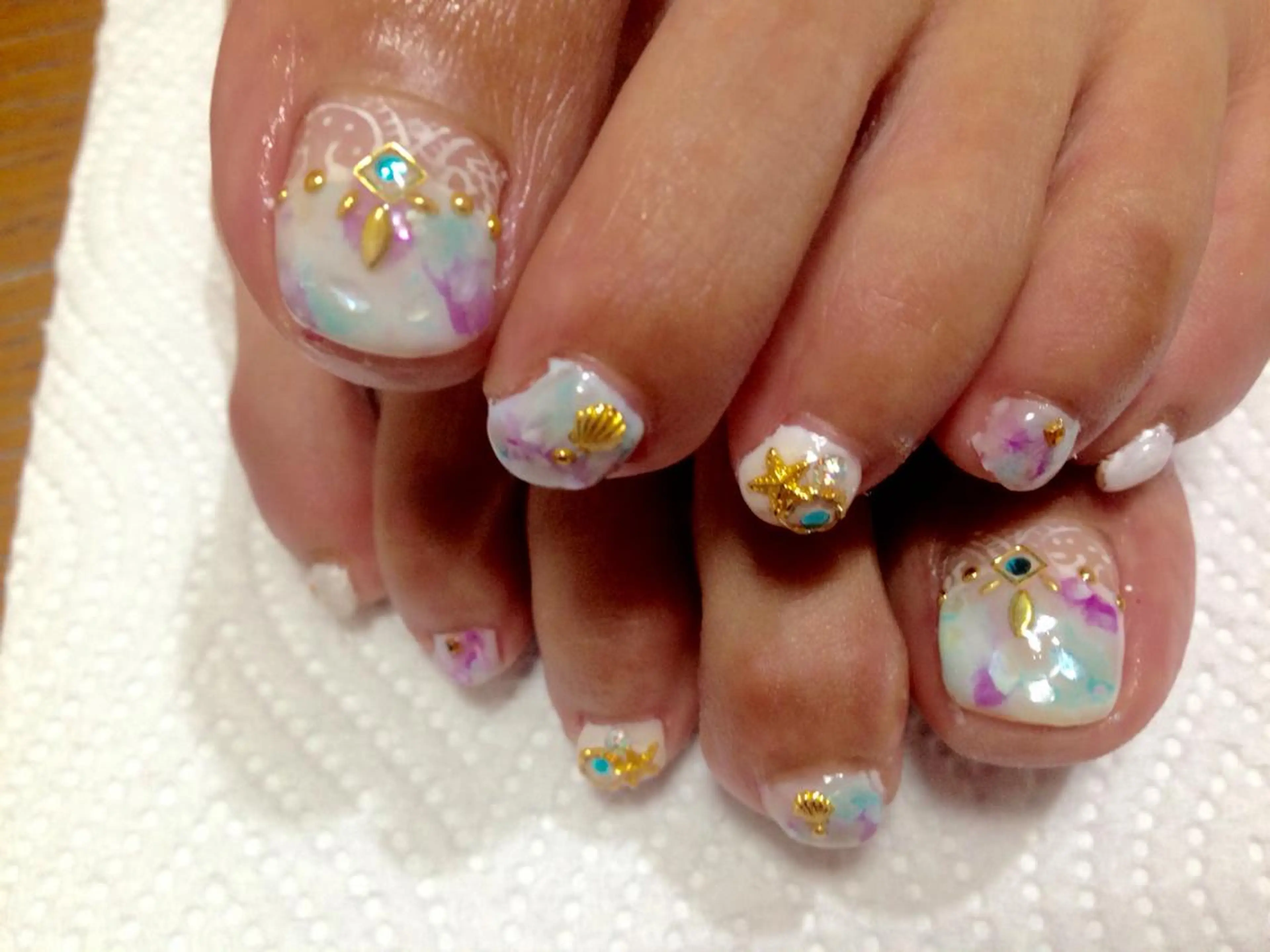 ネイル リラネイル所属・福田 美代子のネイルデザイン