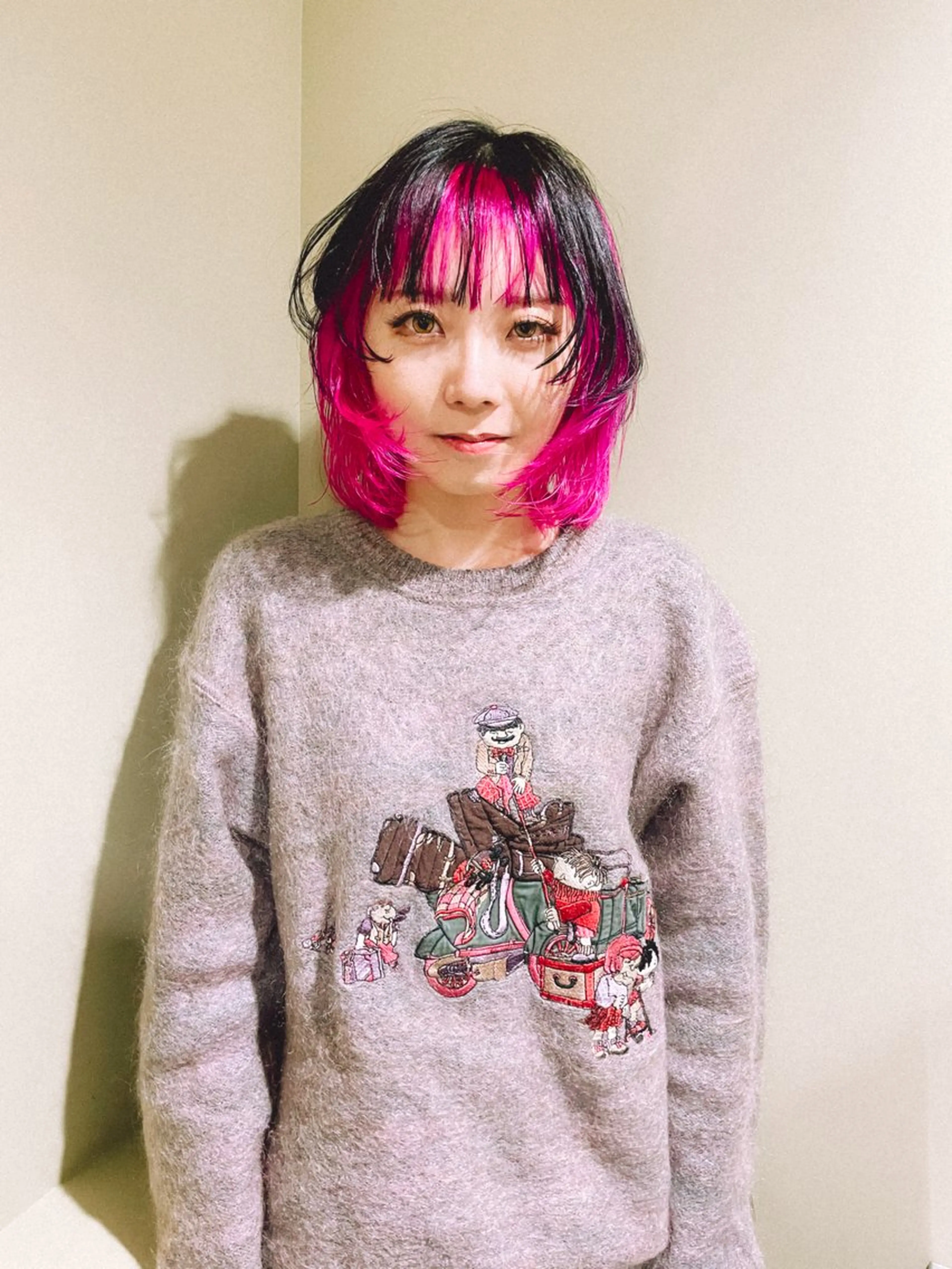 ミディアム デザイン／ナチュラル /綾華のヘアスタイル