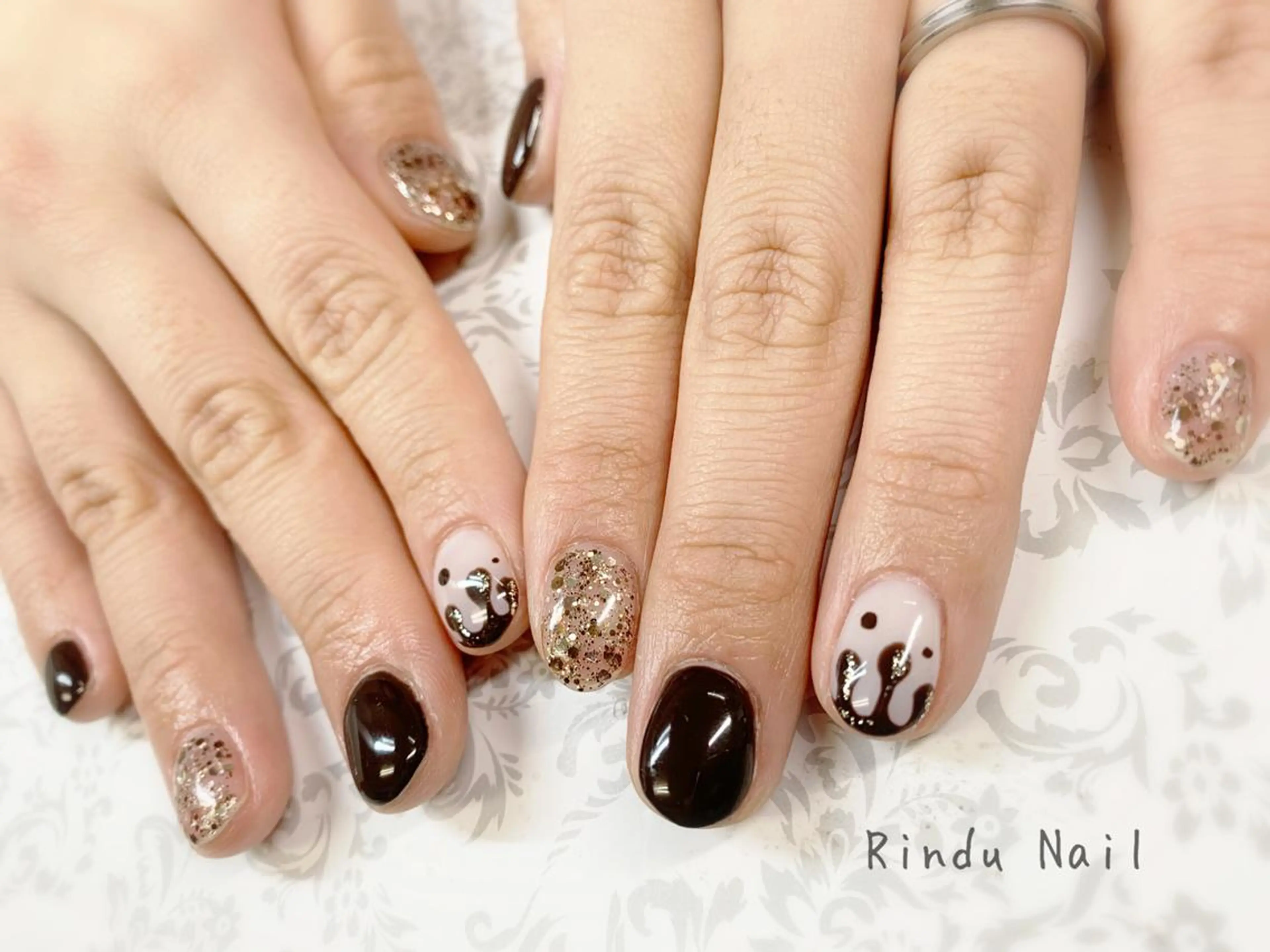 ネイル アートネイル Rindu Nail 名駅miniのネイルデザイン