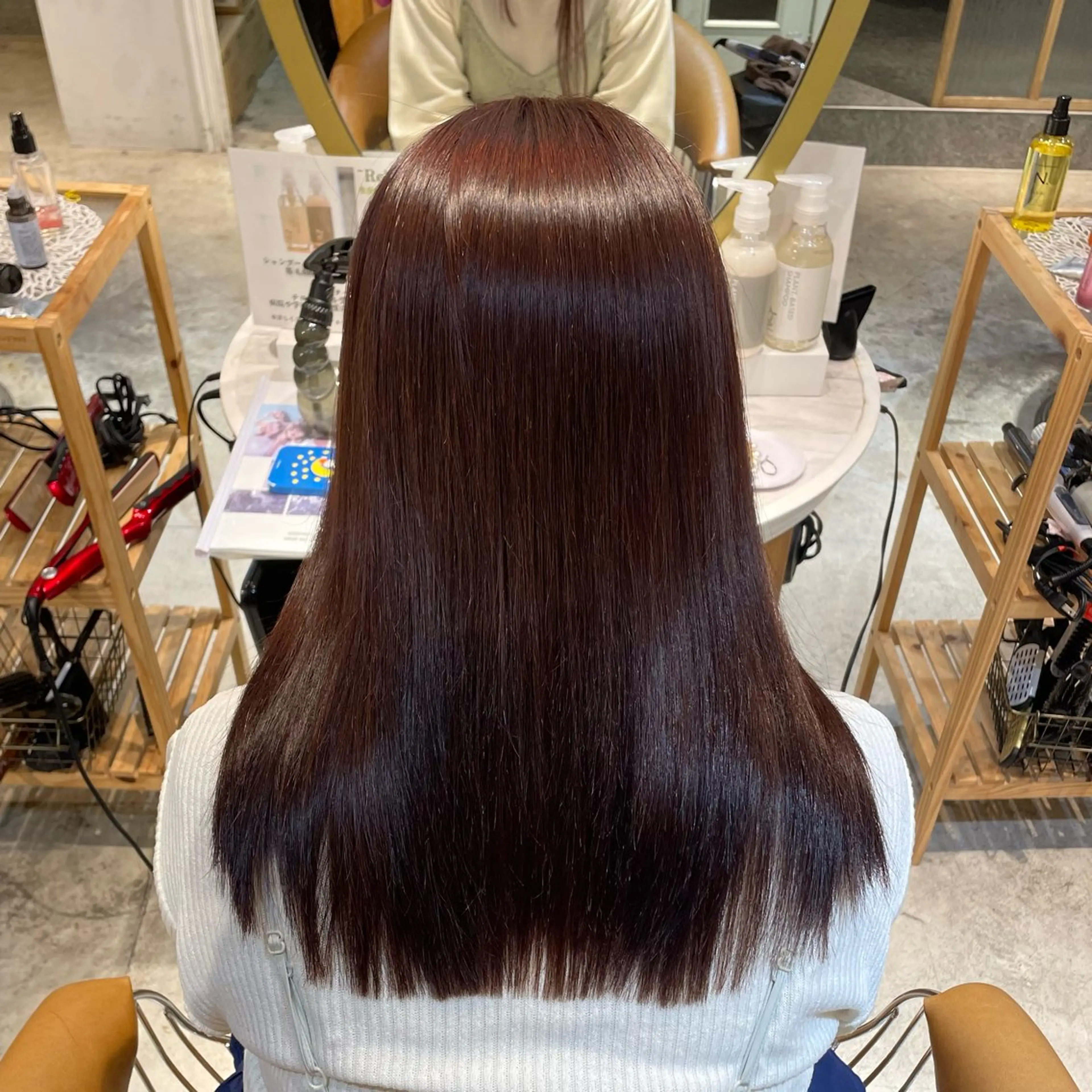 セミロング 髪質改善/ボブ /韓国/erikoのヘアスタイル