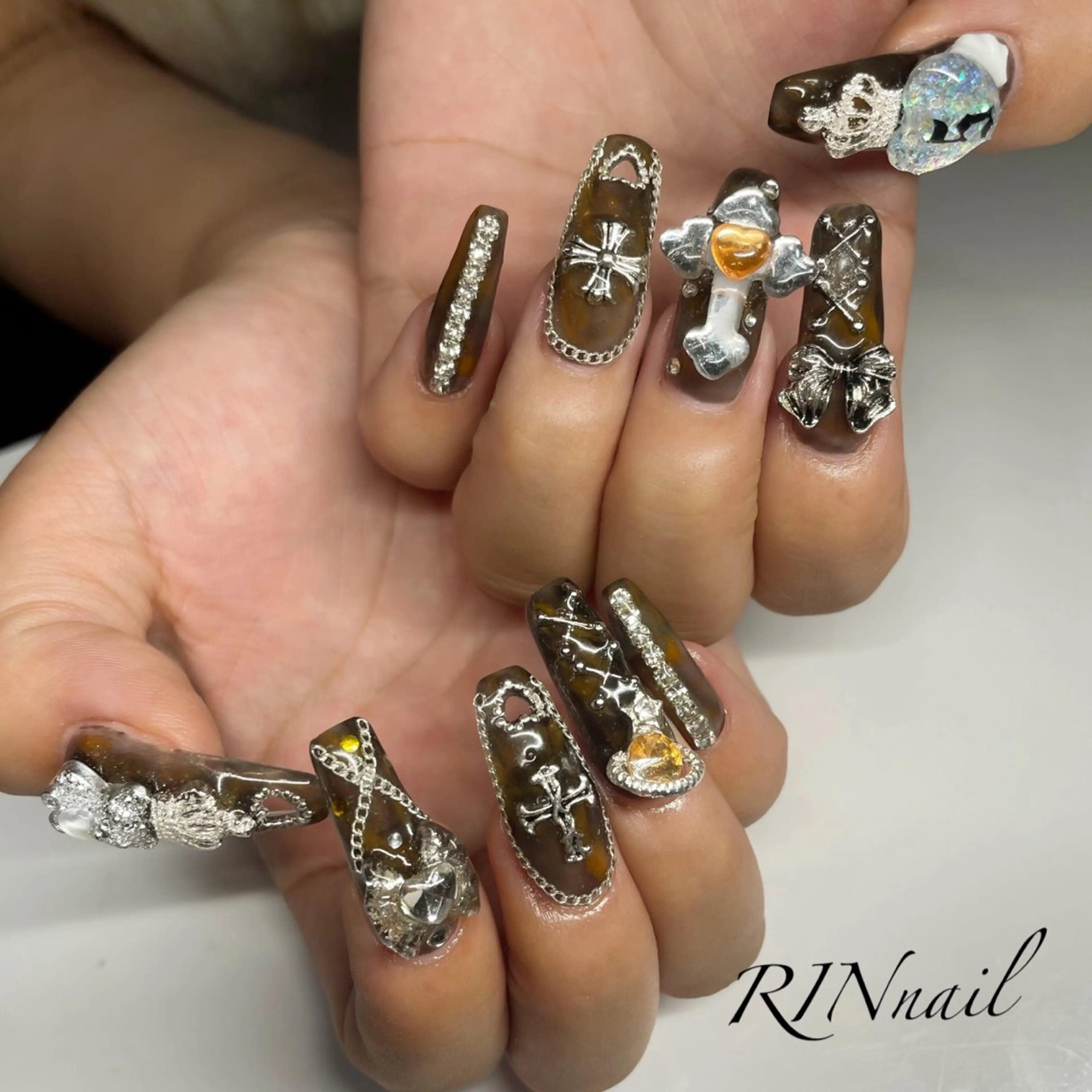 ネイル ハンドネイル ハンドケア RIN HOMEnailのネイルデザイン